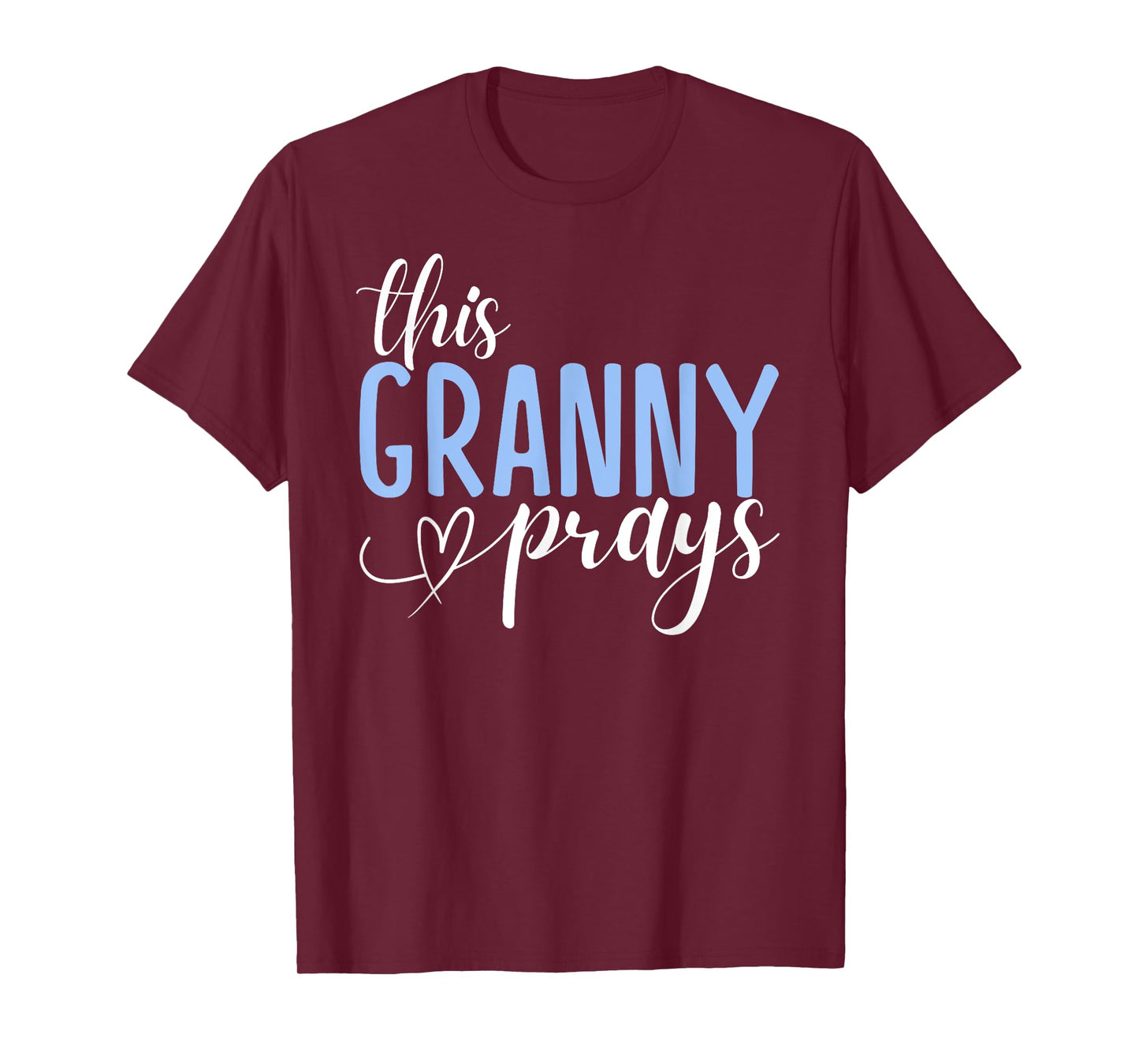 This Granny Prays Perfect Christian Granny T-Shirt