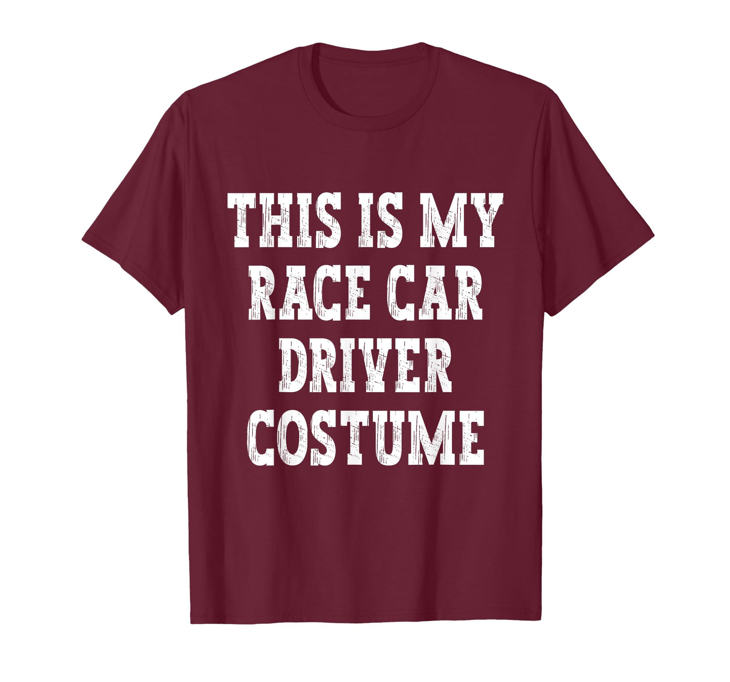 This Is My Race Car Driver Halloween Costume Funny RaceCar T-Shirt