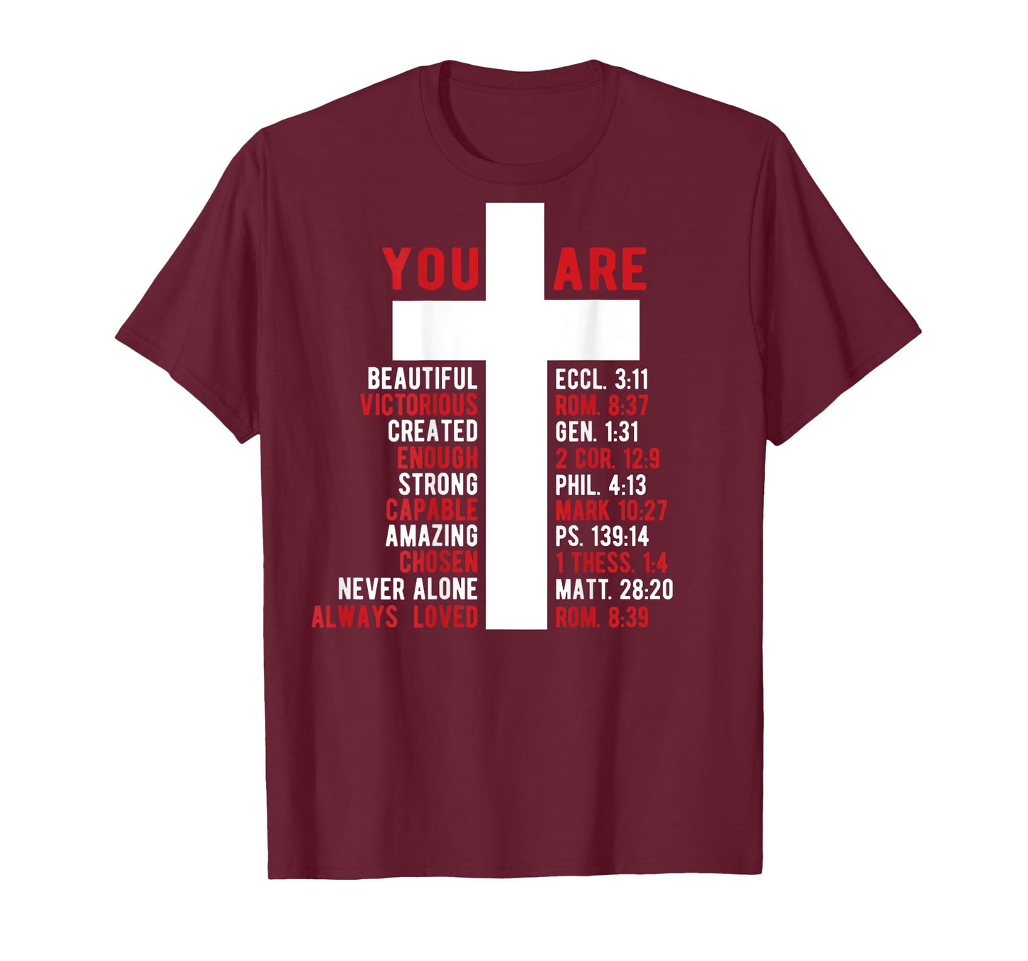 Jesus Never God Says You Bless The Way The Truth ART ON BACK T-Shirt