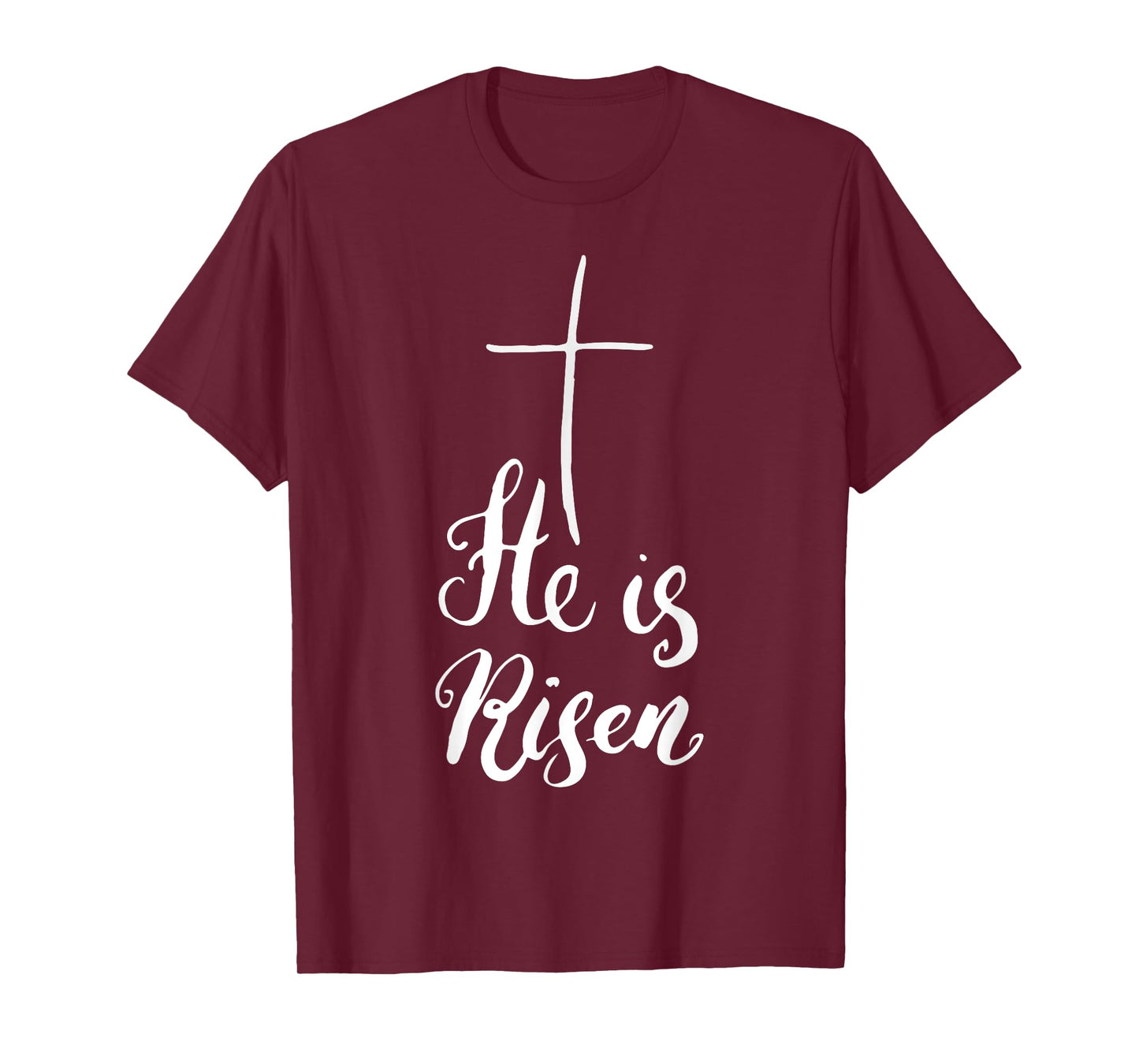 He Is Risen Easter Bunny Christ tshirt T-Shirt