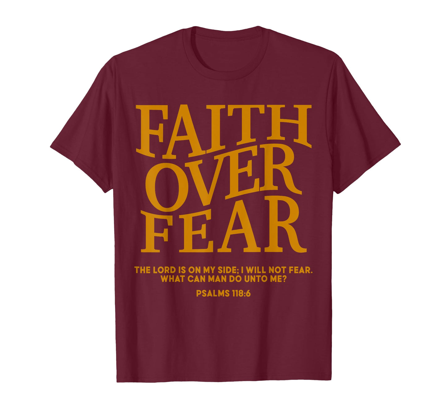 Faith Over Fear Jesus Toddler God Sister Daughter Son Father T-Shirt