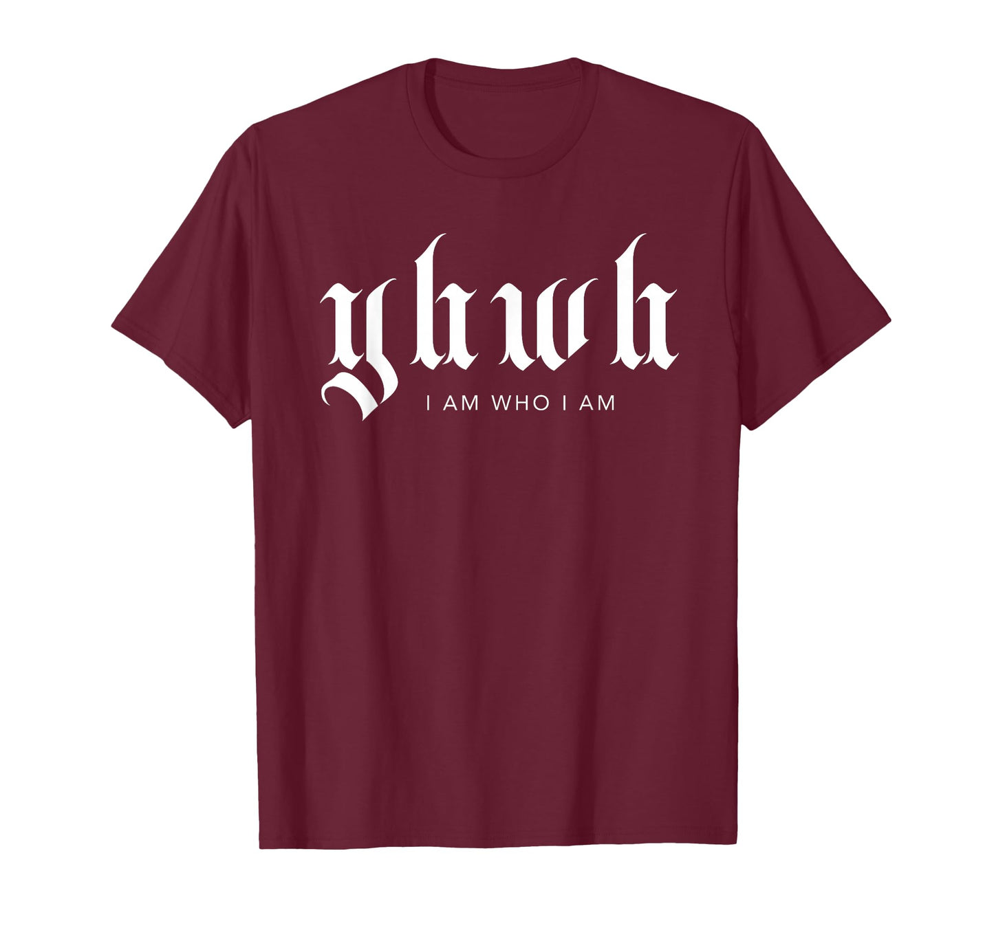 YHWH Christian Streetwear Aesthetic Bible Scripture T-Shirt