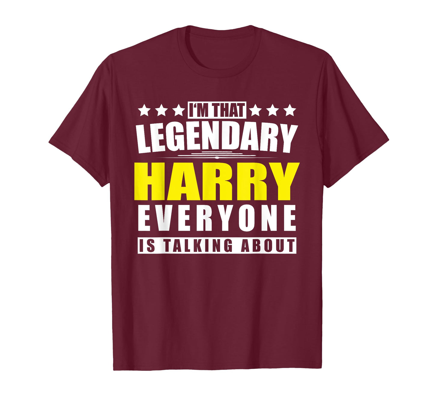 Name Harry First Name Gifts - Funny Personalized Gift T-Shirt