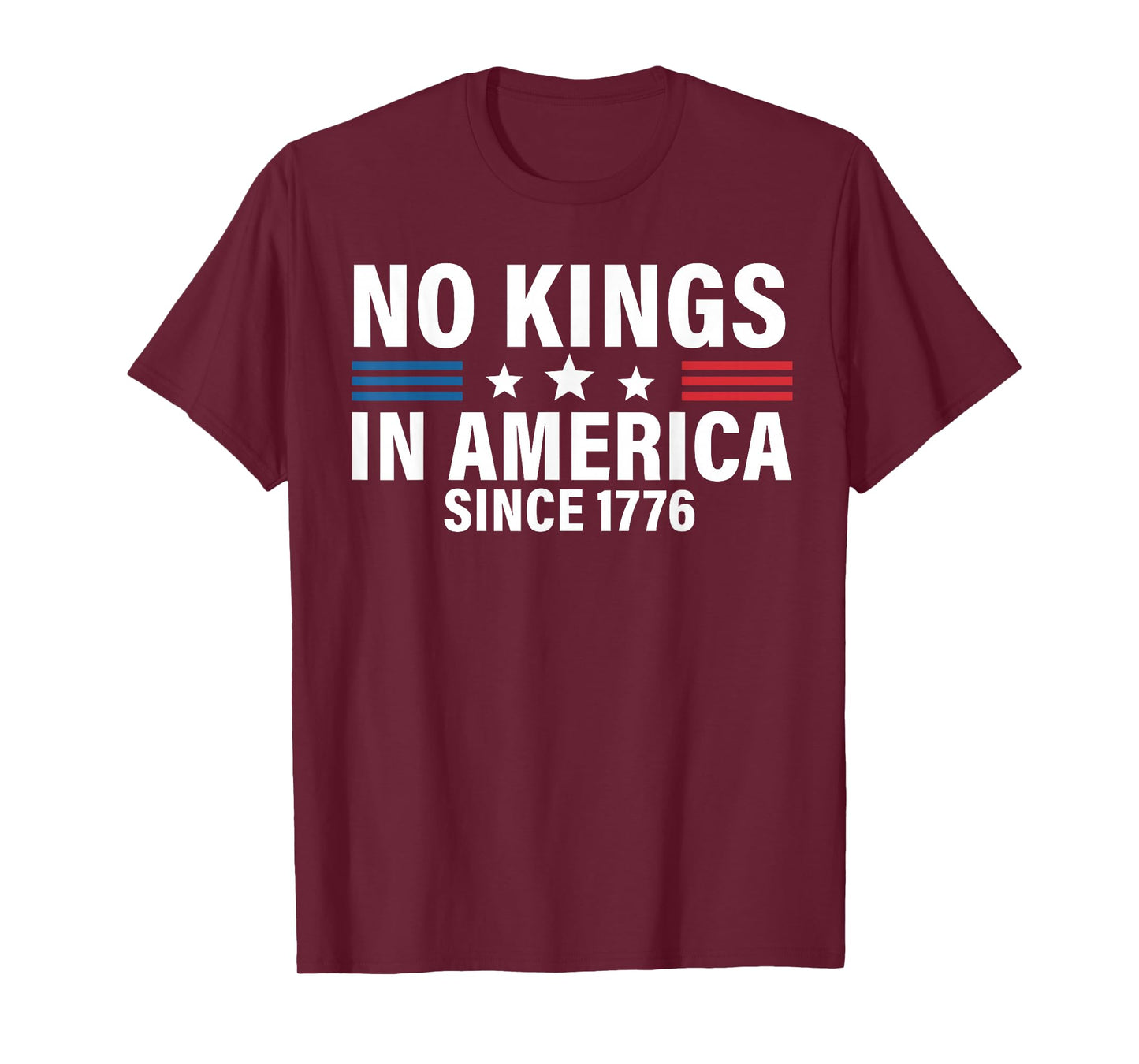 Independence day 4th of july 1776 no kings T-Shirt
