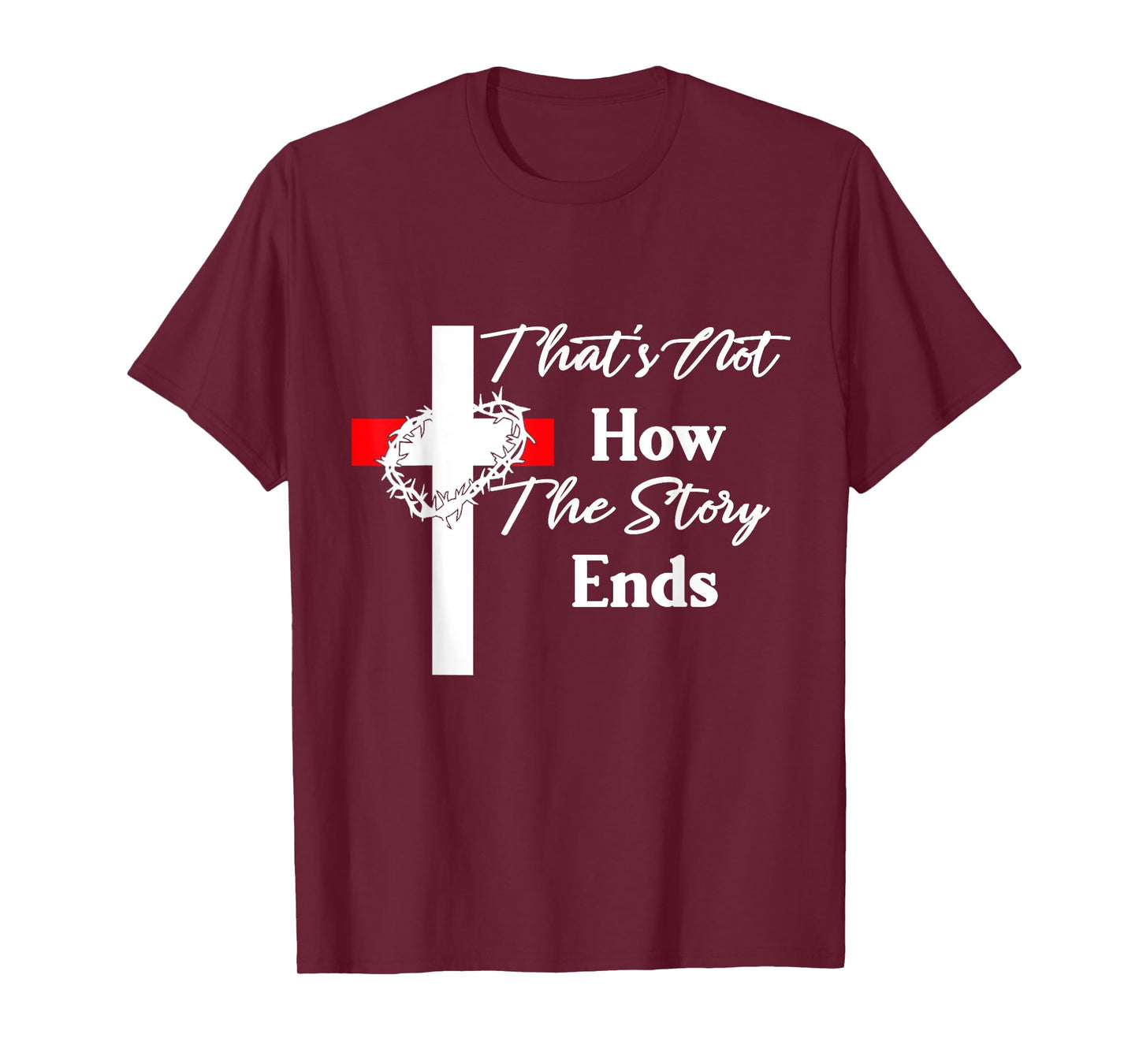 Jesus Resurrection Crown of Thorns Easter Christian T-Shirt