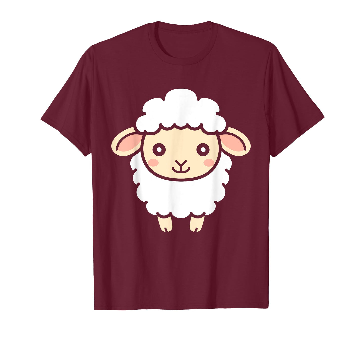 Quote Little Cute Baby Sheep Simple Lamb T-Shirt