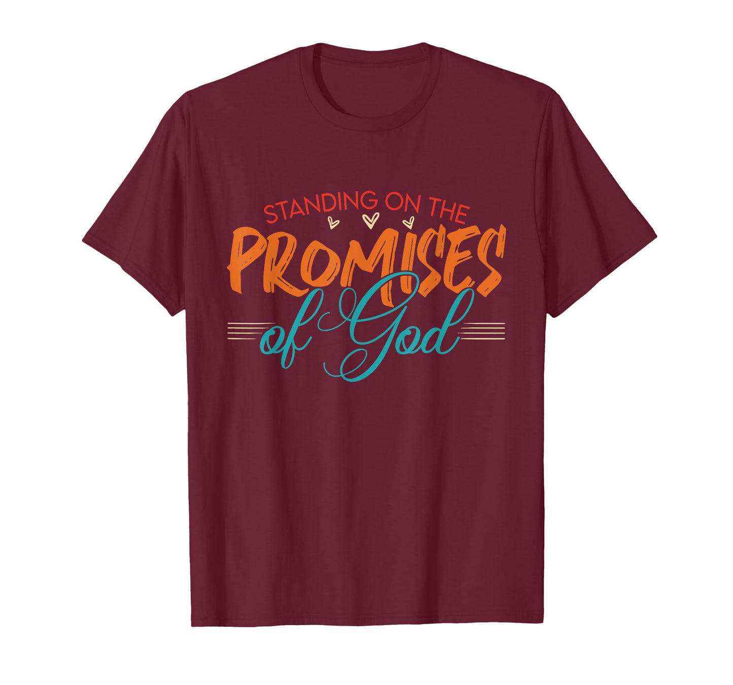 Standing On The Promises Of God Bible Faith Vintage T-Shirt