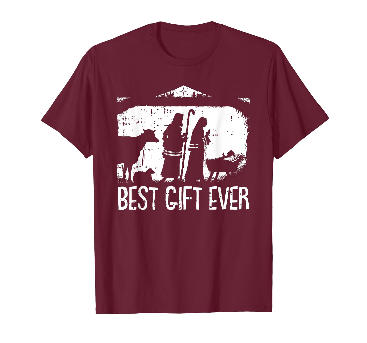Best Ever Christmas Cool Jesus Nativity Scene Christian T-Shirt