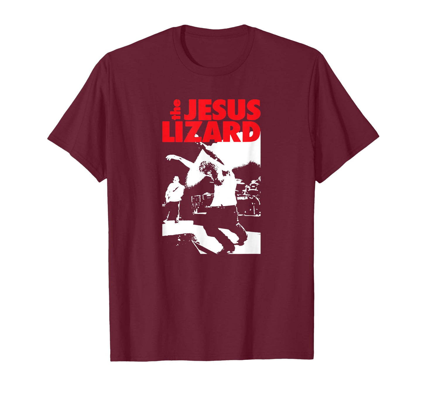 Vintage The Jesus Lizard Retro Stripes Musician T-Shirt