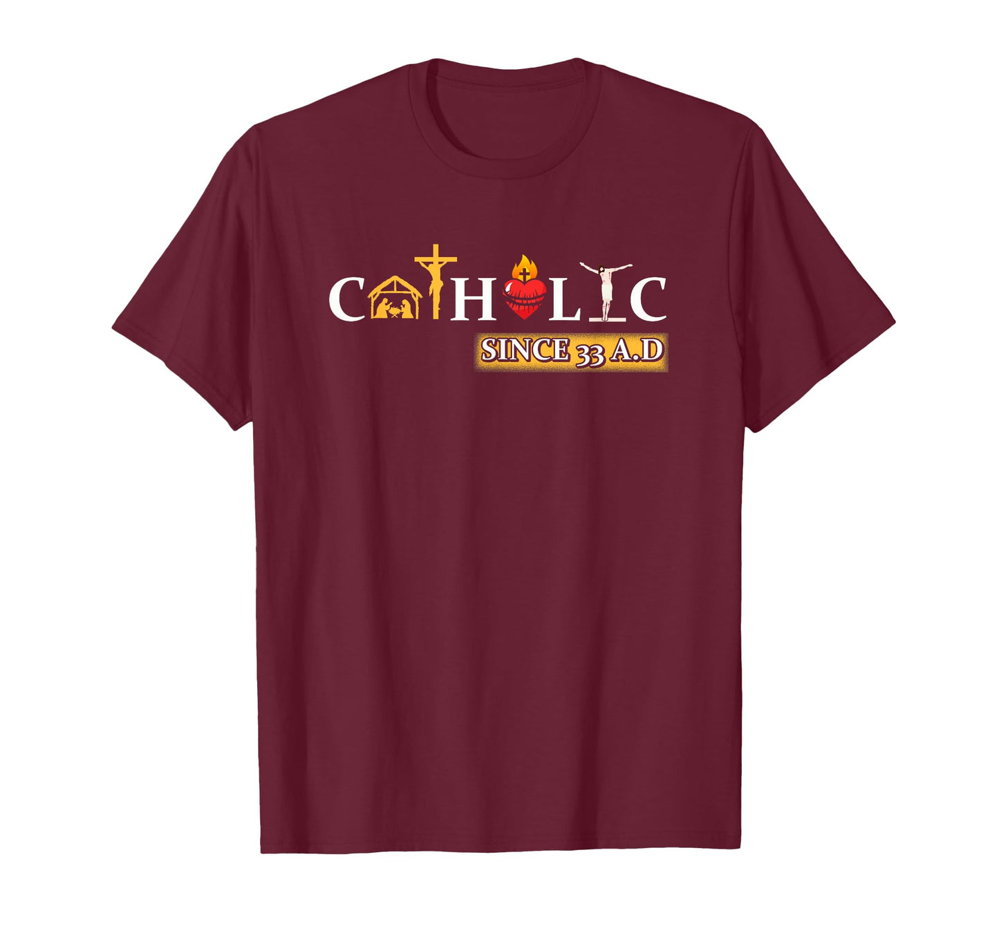 Catholic Shirt - 33 AD - Nativity tshirt
