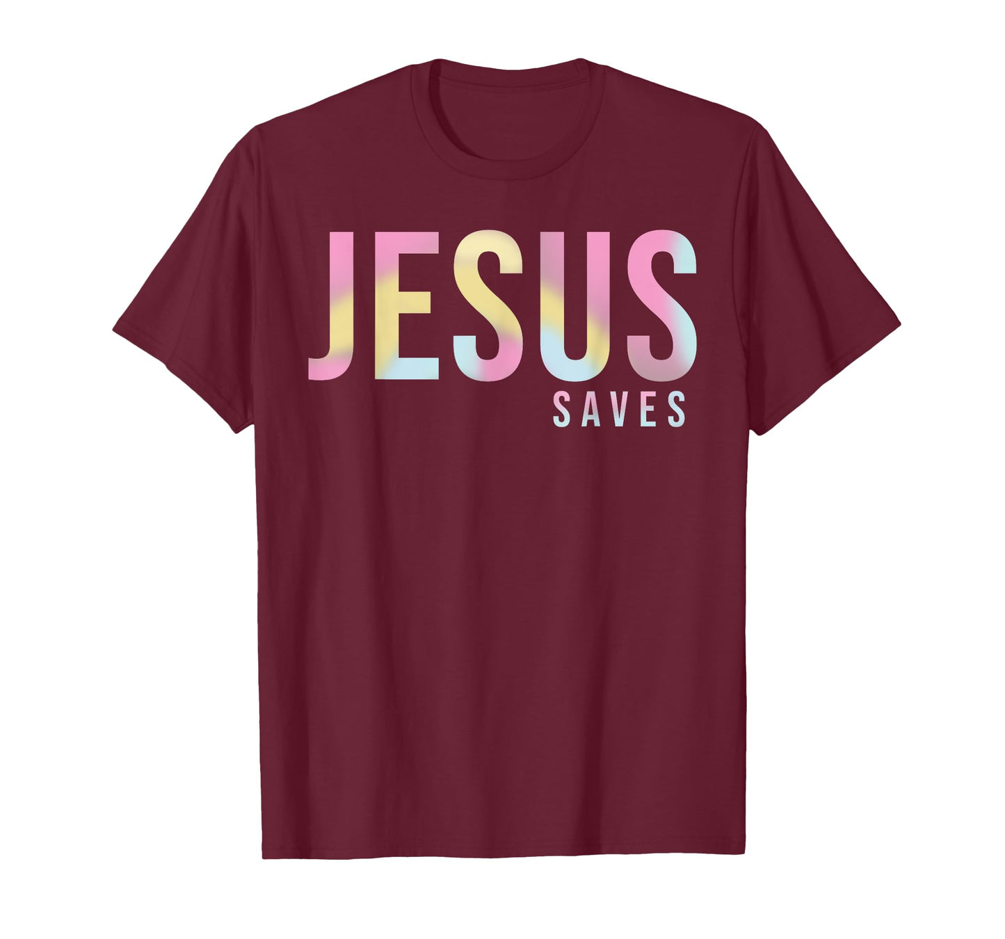 Jesus Saves Christian Cross Faith Bible Religious Pray Verse T-Shirt