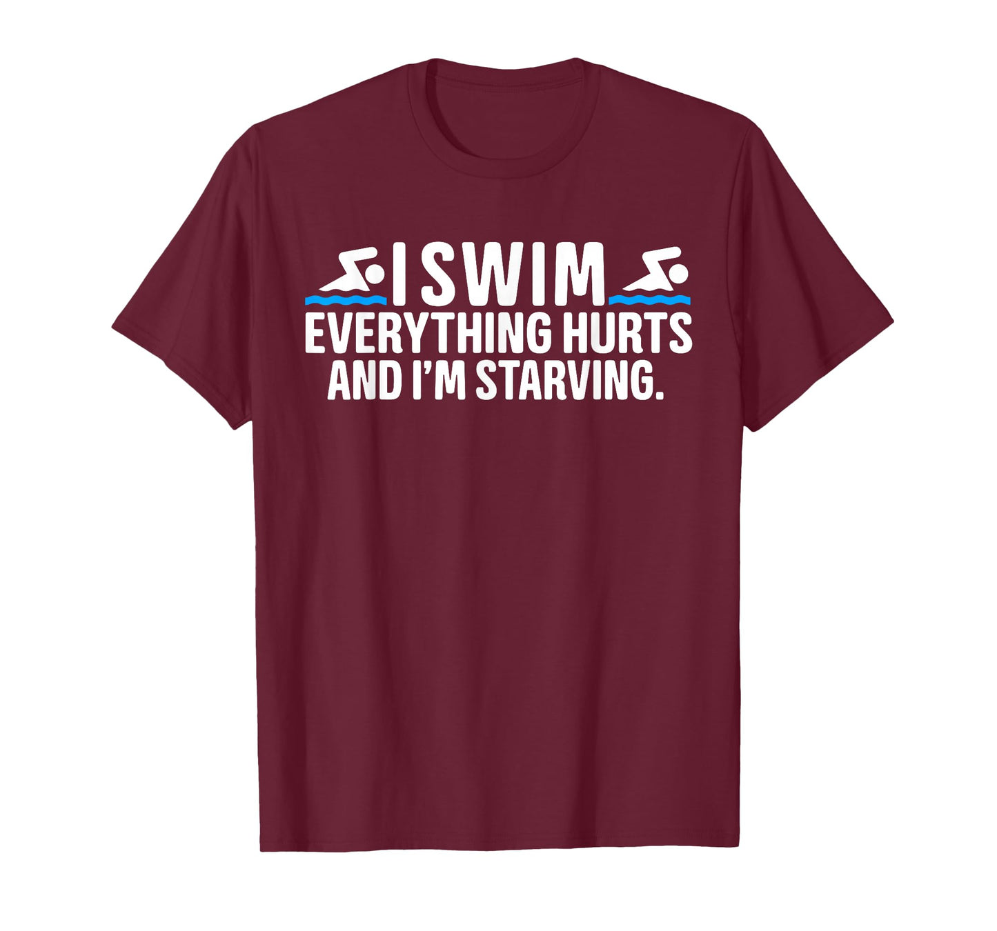 Funny Humor Swimming Swimmer Saying tee Unisex-Kids, Girls Black Small Modern Funny Swim Crew Neck Short Sleeve T-Shirt Swimming T-Shirt Sports