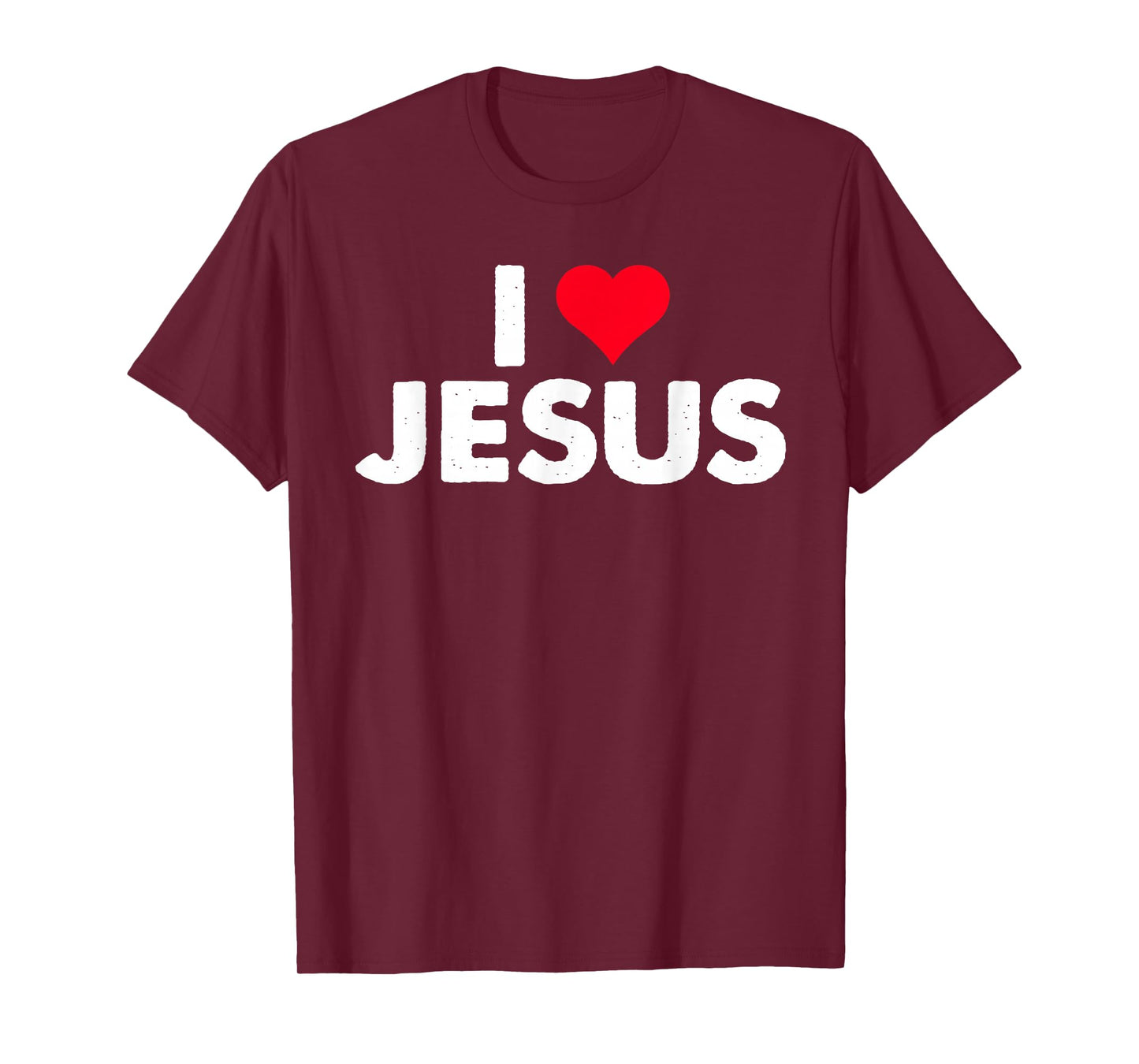 I Love Heart Jesus Christians Faith in Christ T-Shirt
