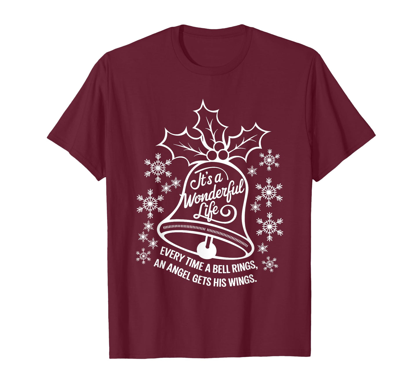 It's a Wonderful Life Everytime A Bell Rings Christmas Movie T-Shirt