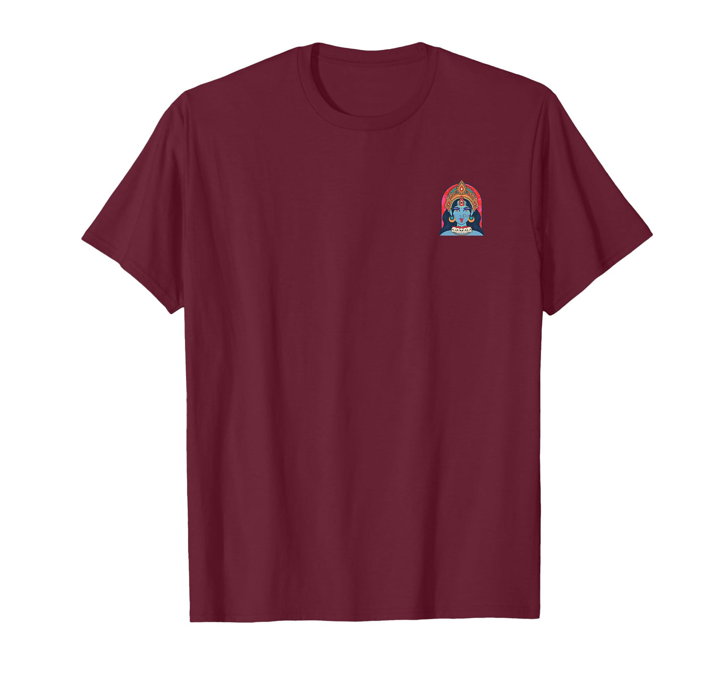 Kali - Hindu God (Deity Graphic) (Back Print) T-Shirt