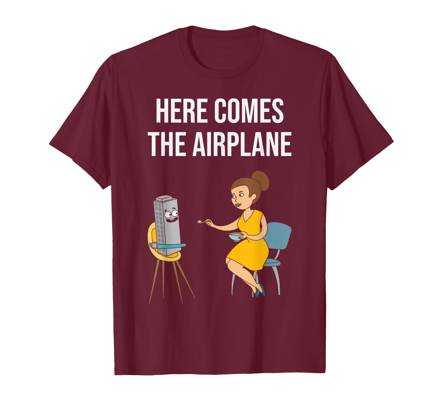Here Comes The Airplane T-Shirt