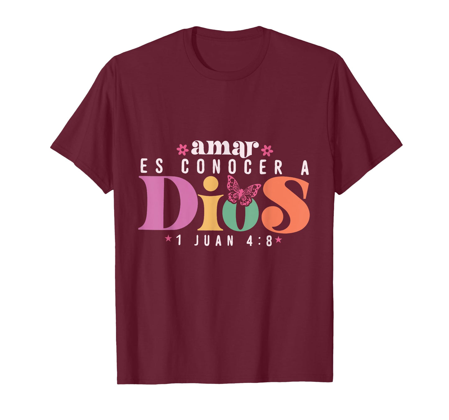 Amar es Conocer a Dios Gifts For Family T-Shirt