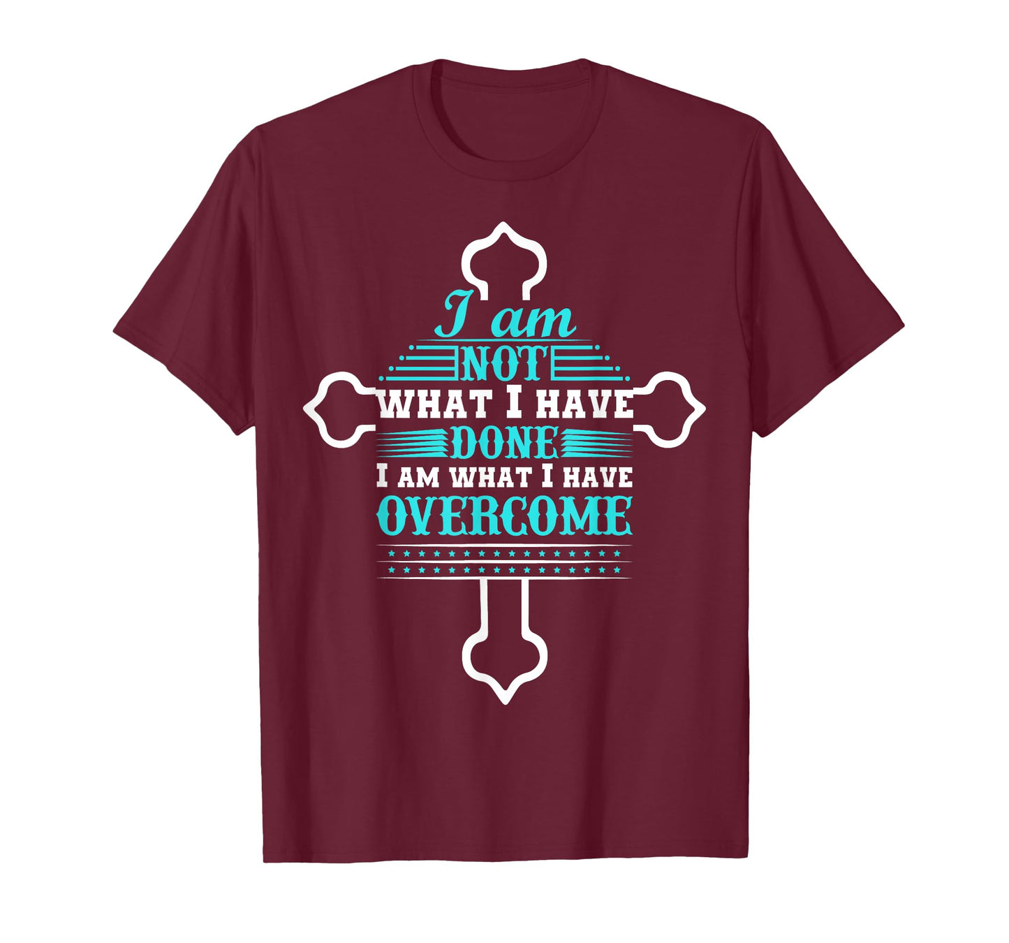 Celebrate Recovery T-Shirt Christian Cross Tee with Quotes. T-Shirt