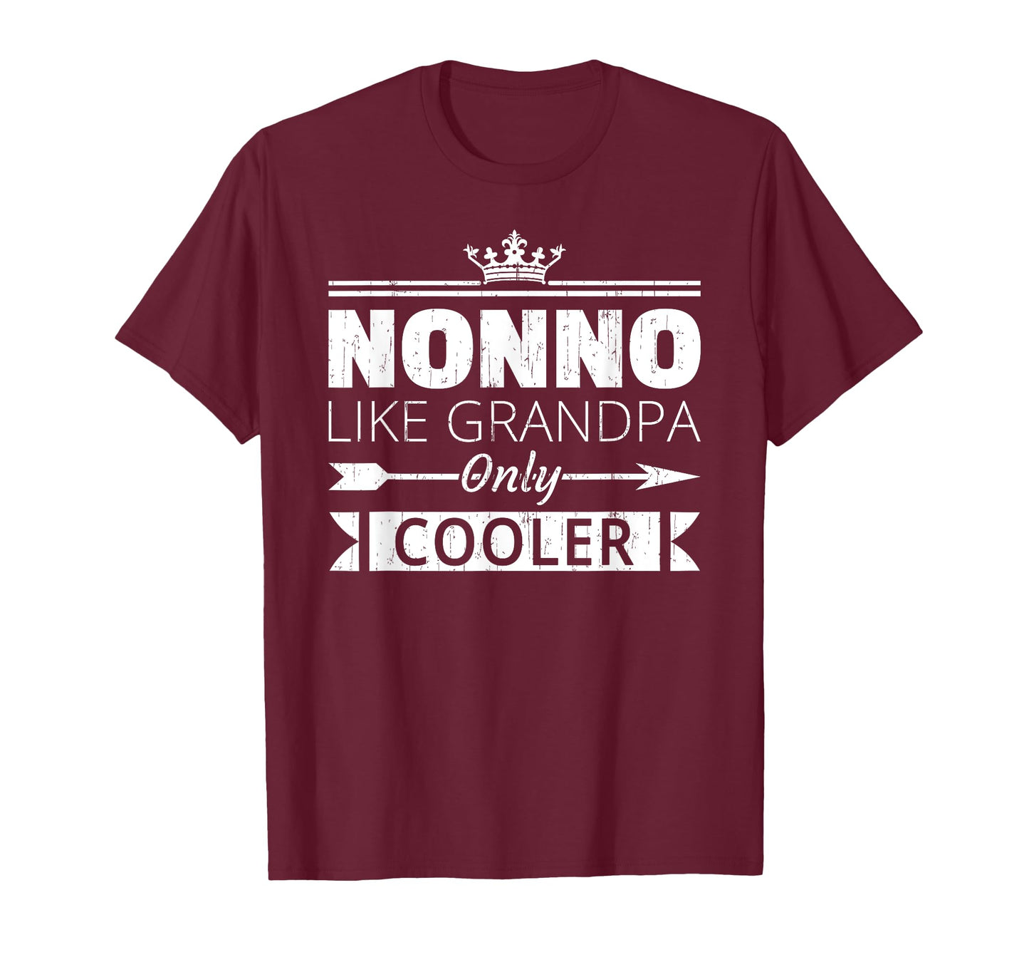 Nonno Cooler Funny Grandpa Father's Day Quote Vintage T-Shirt