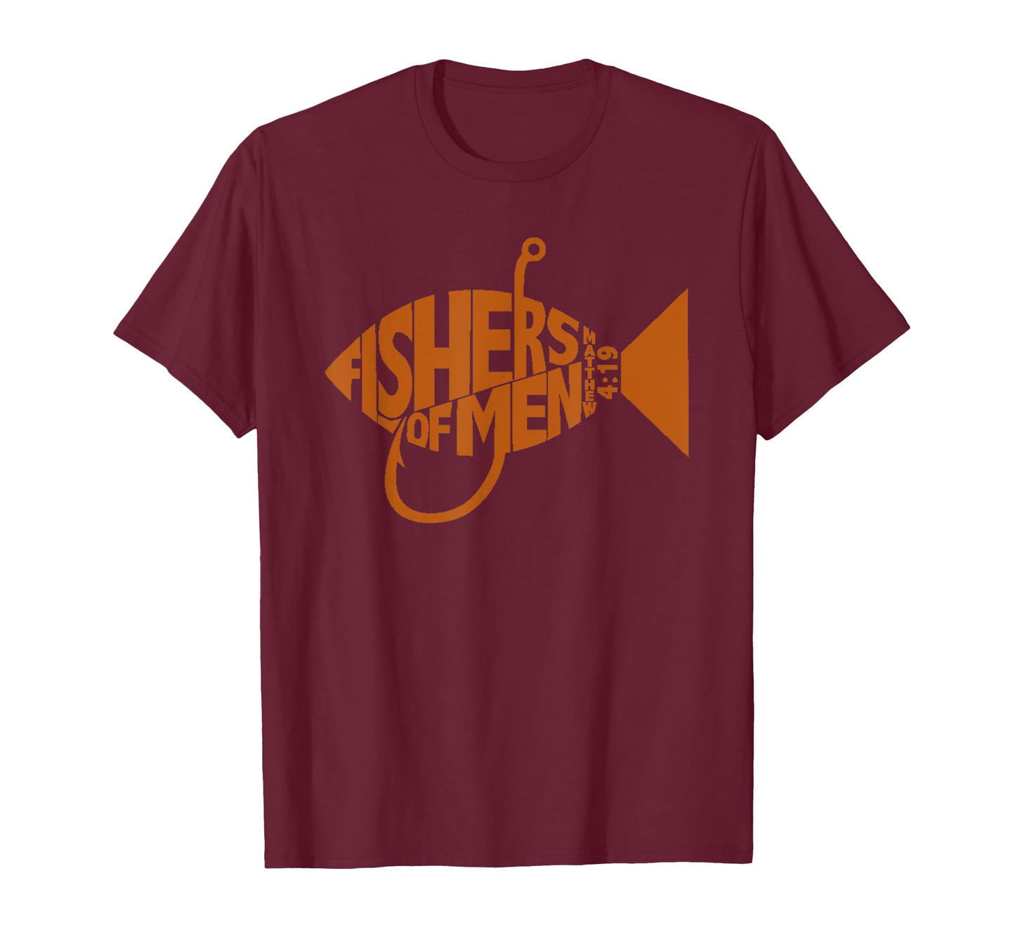 Fishers of Men shirt Christian Gifts for Men Bible Verse T-Shirt