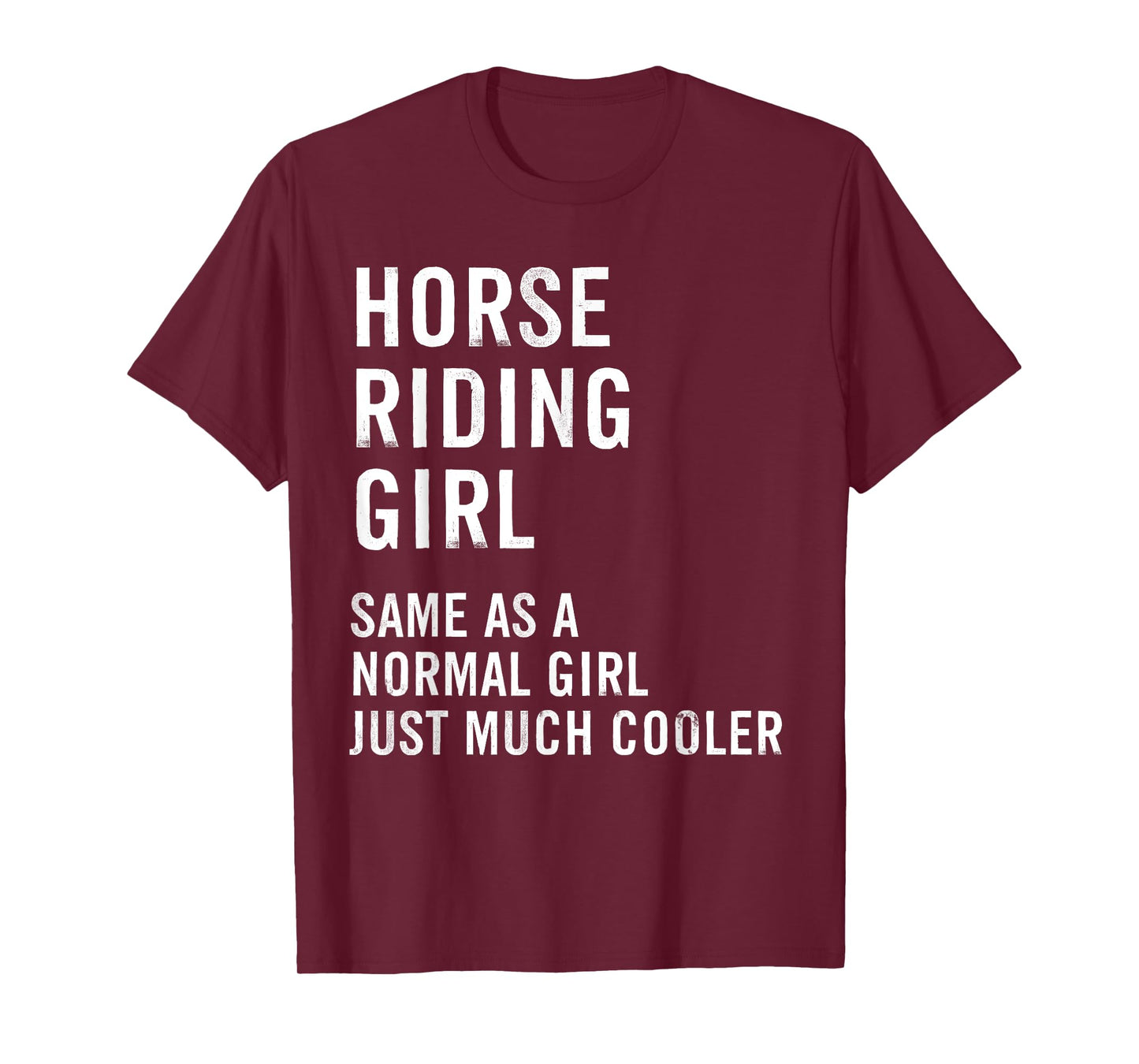 Horse Riding Girl Definition Funny T-Shirt