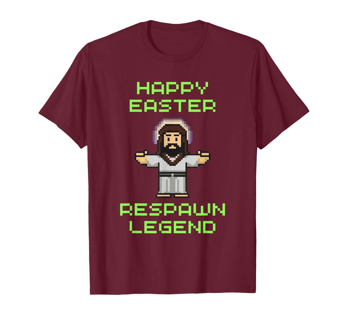 Funny Easter Video Game Jesus - Respawn Legend - Video Game T-Shirt