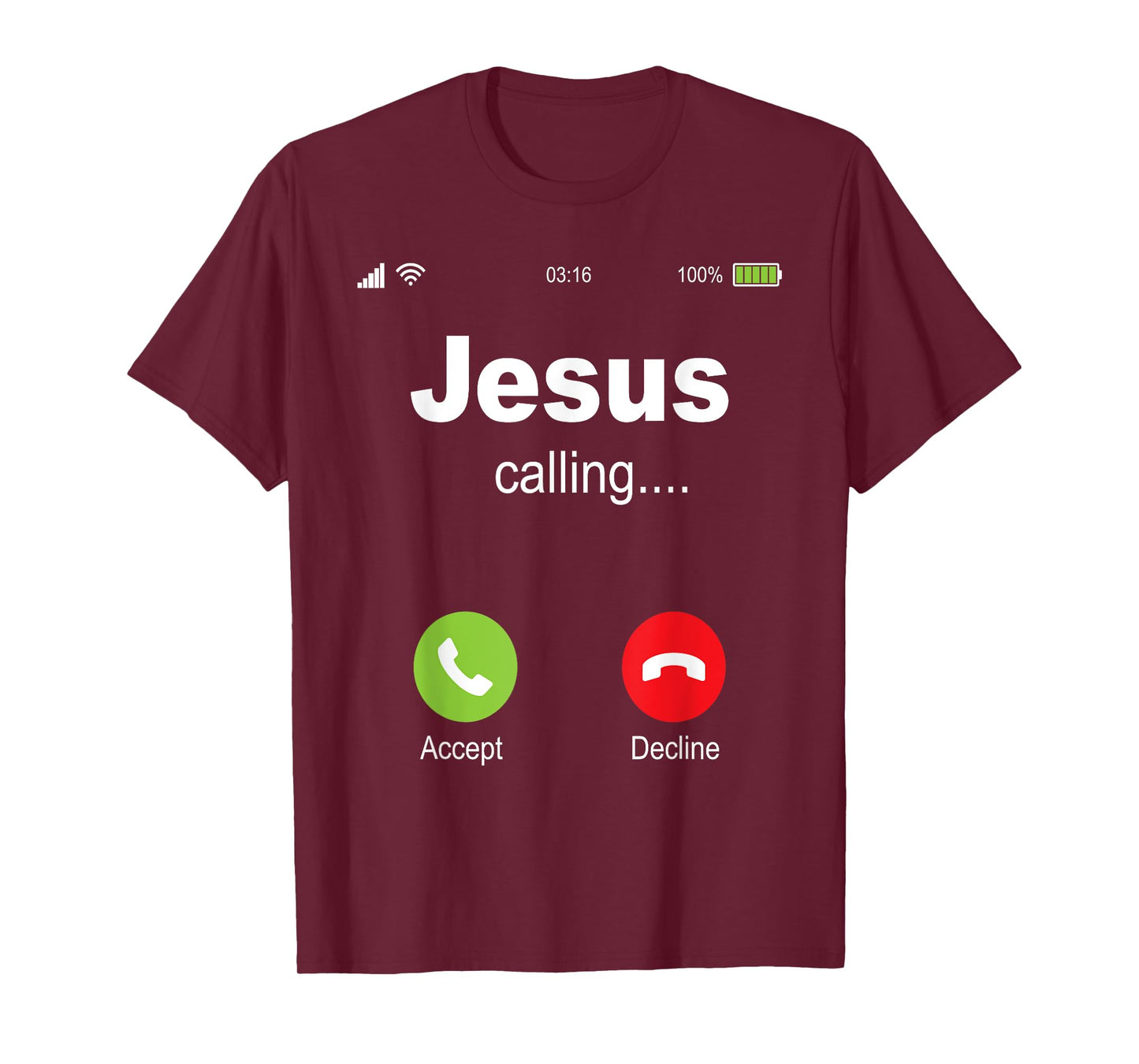 Jesus Calling - Christian Religious Bible Church T-Shirt