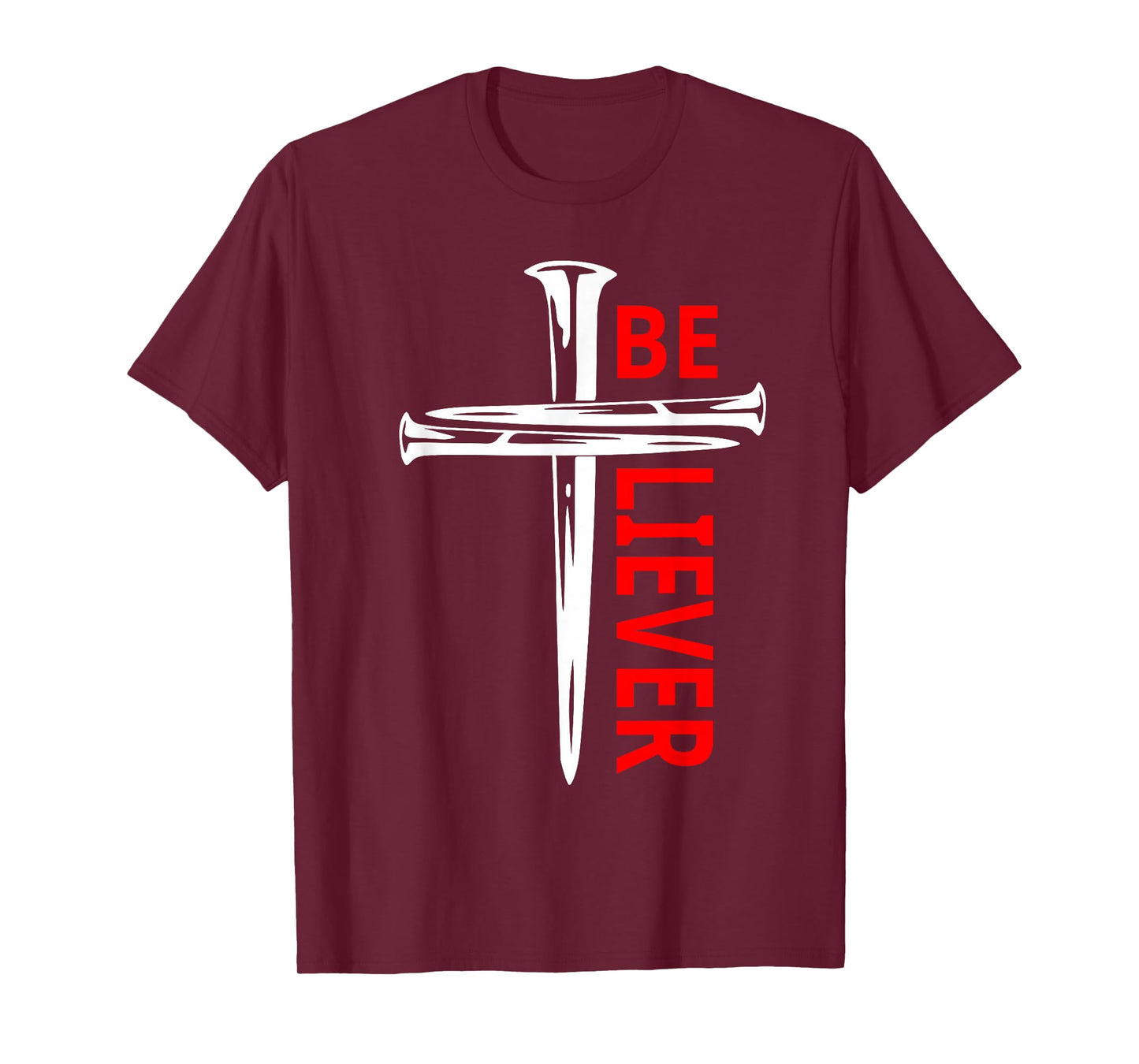 Believe in Jesus Christian Cross Jesus Christ T-Shirt