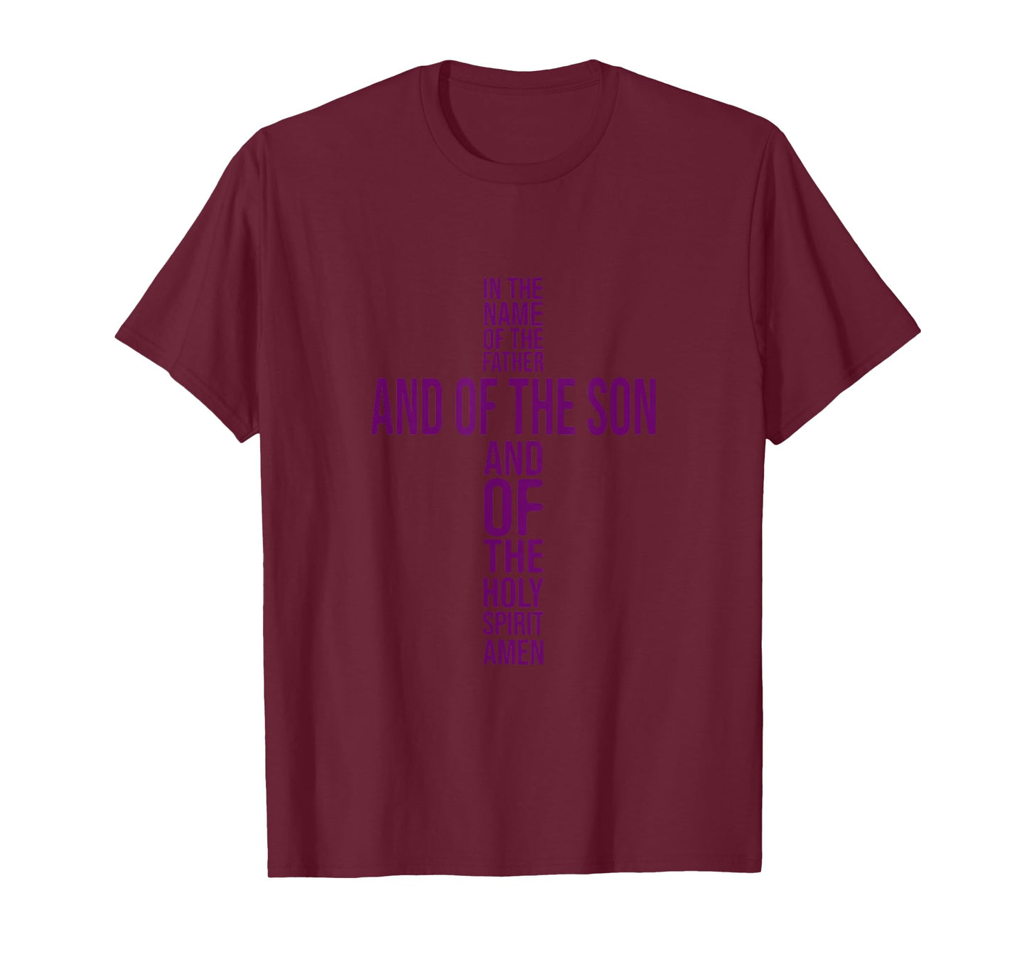 in The Name of The Father – Faith and Spirituality Design T-Shirt