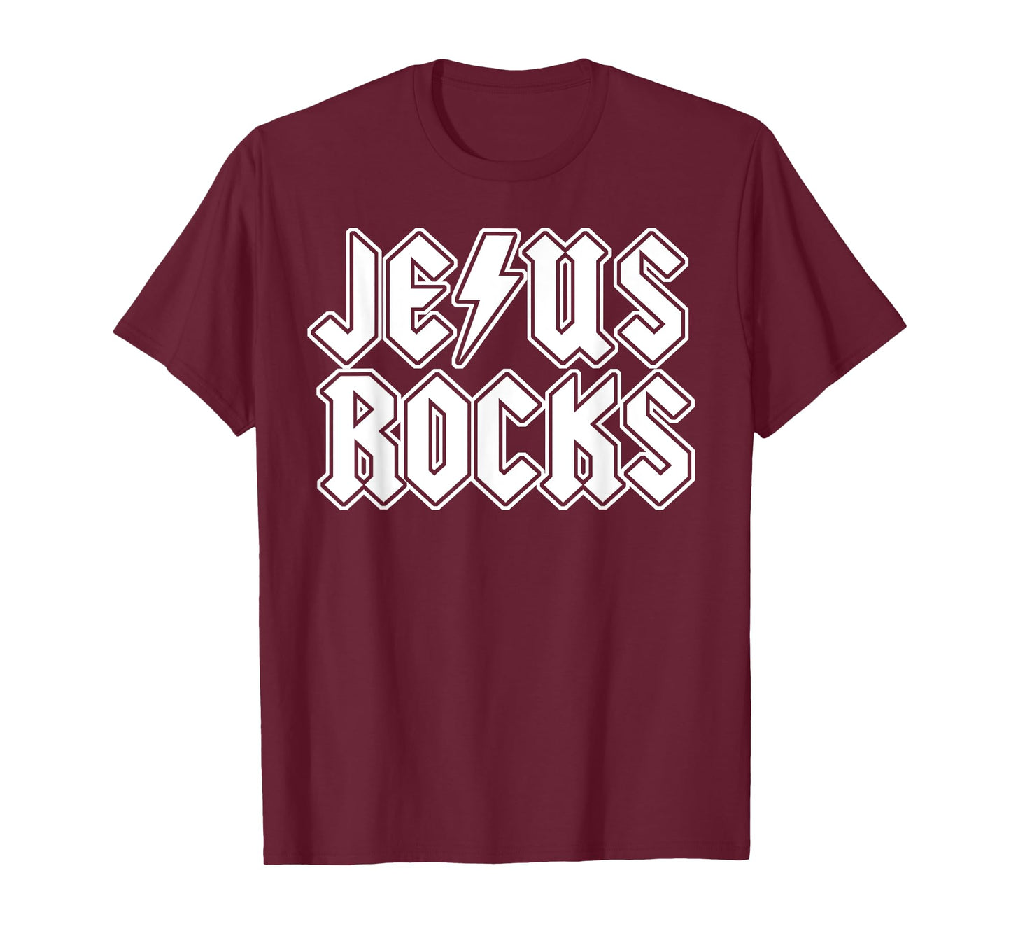 Jesus Rocks funny Christian Rocker Jesus Rocks T-Shirt