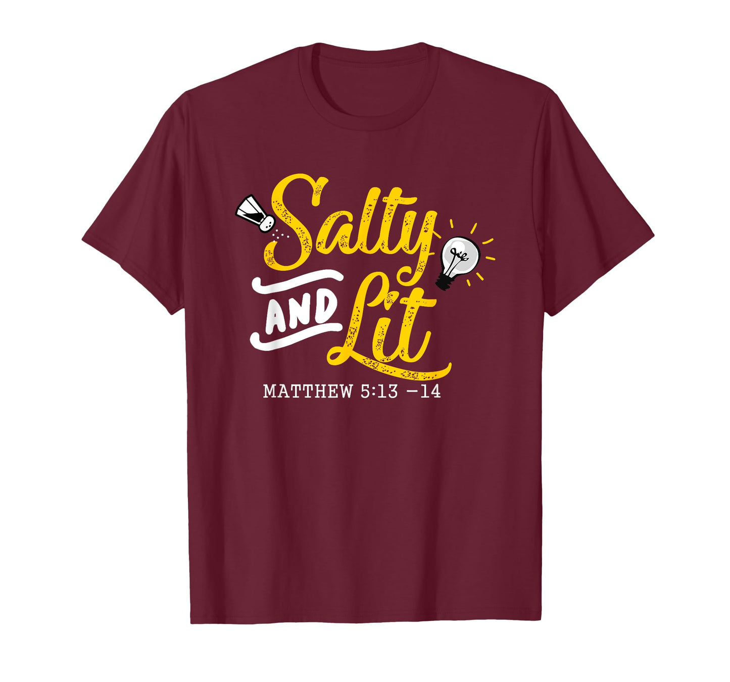 Salty & Lit Matthew 51314 Christian Funny Cute T Shirt T-Shirt