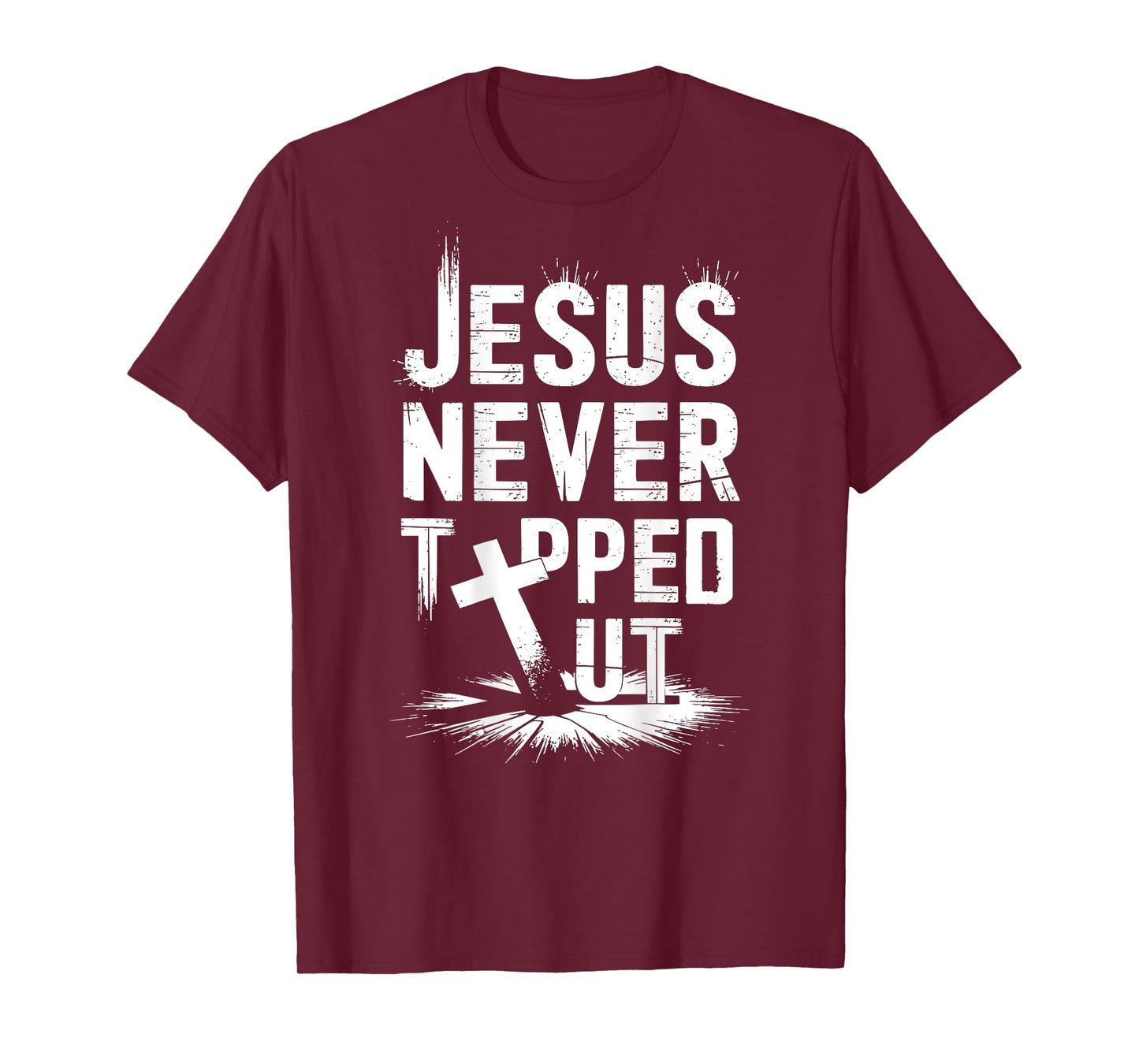Jesus Never God Says You Bless The Way The Truth ART ON BACK T-Shirt