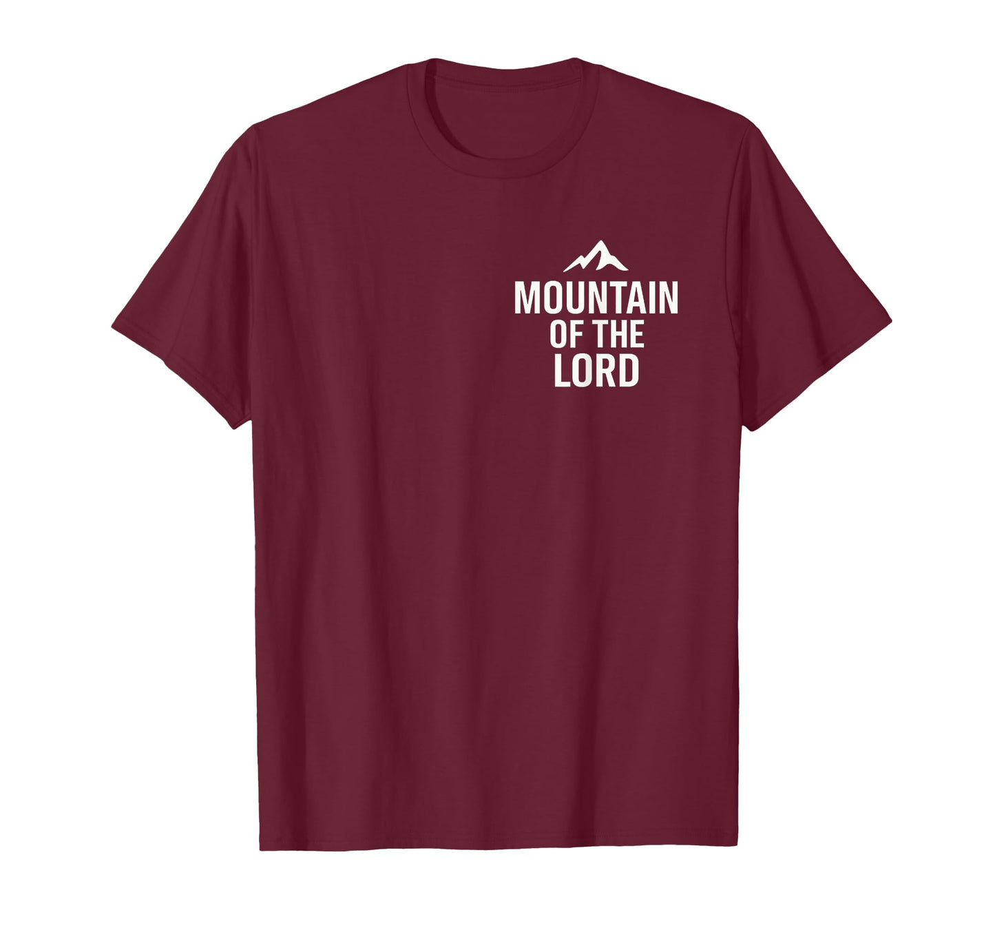Mountain of The Lord | Christian Faith Minimalist T-Shirt