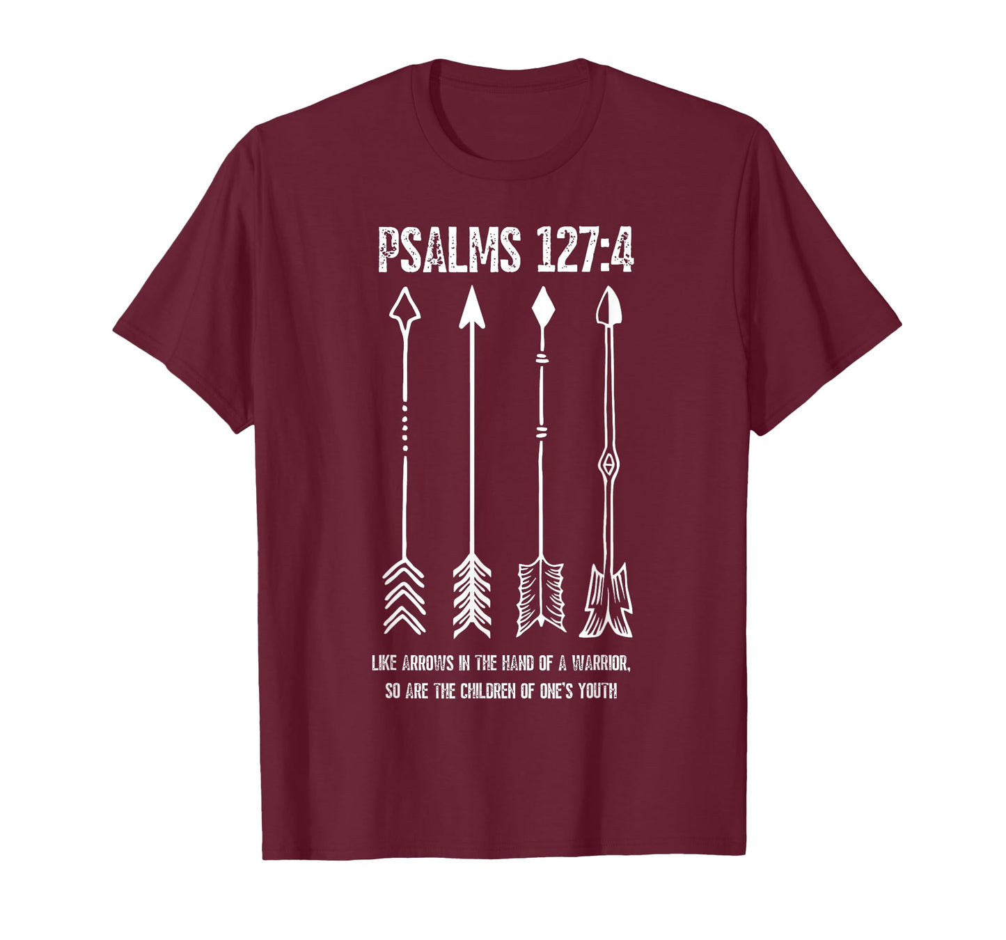 Raising Arrows Psalm 127;4 Mothers Day Christian Bible Verse T-Shirt