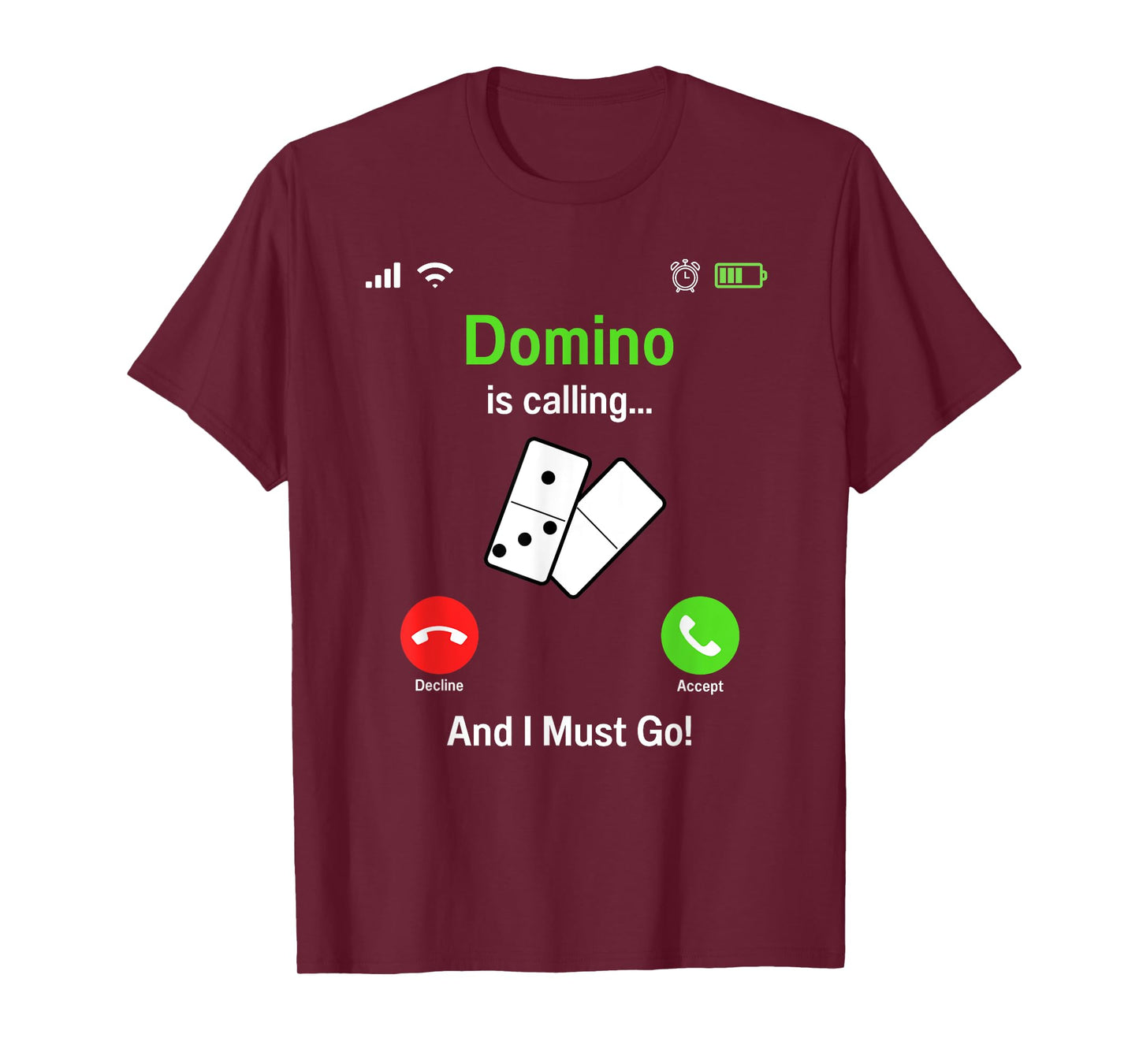 Dominoes Player Domino T-Shirt