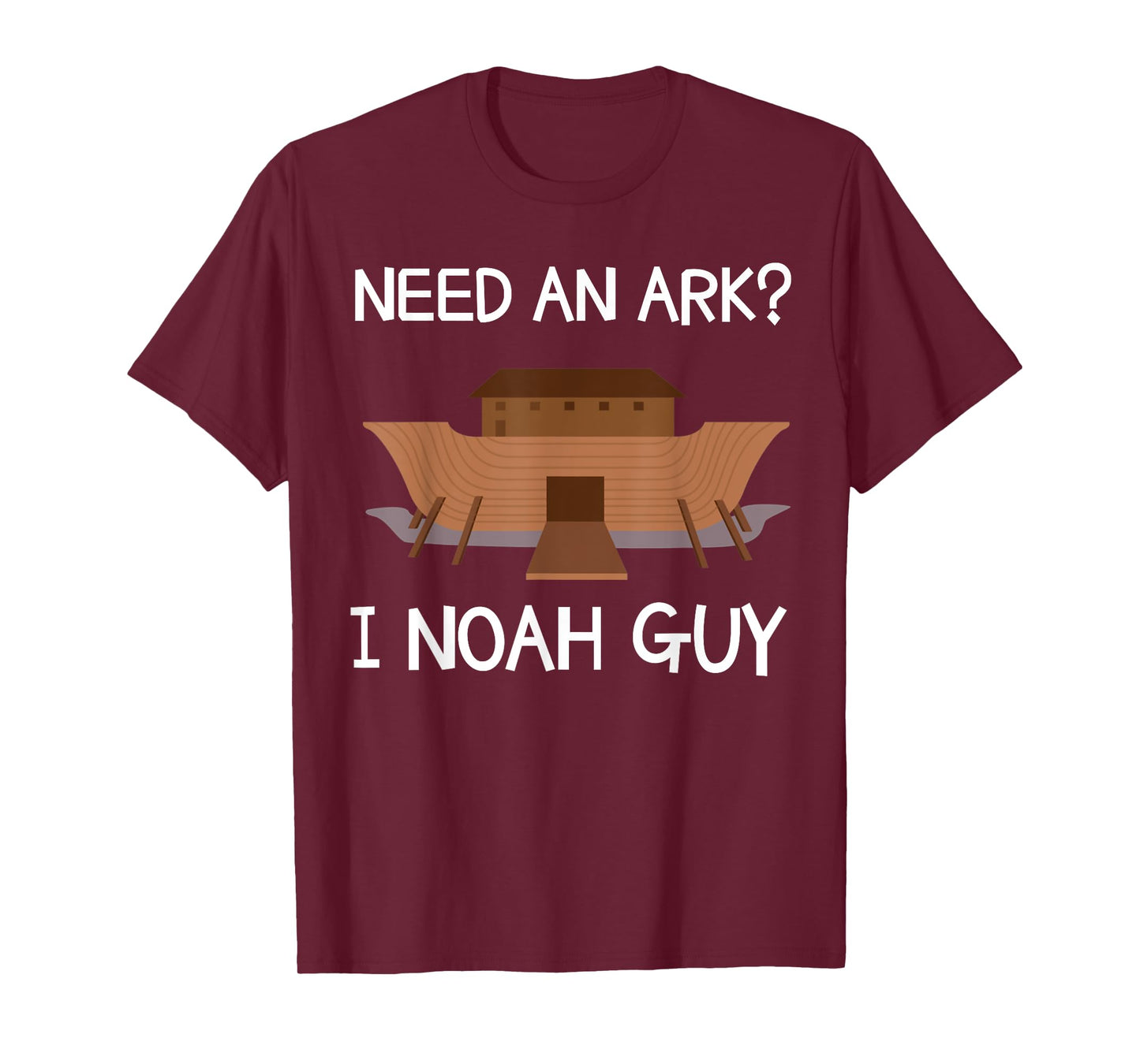 Need An Ark? I Noah Guy Funny Christian Pun T Shirt T-Shirt