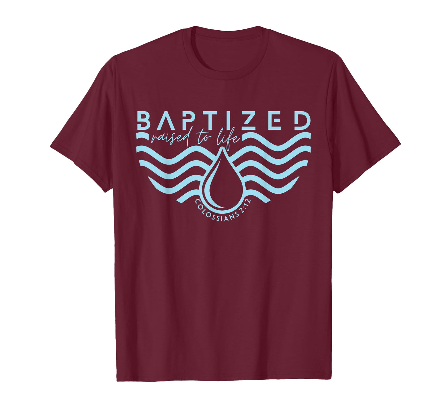 Baptism In Christ / Jesus Washed Away Baptized Bible Verse T-Shirt