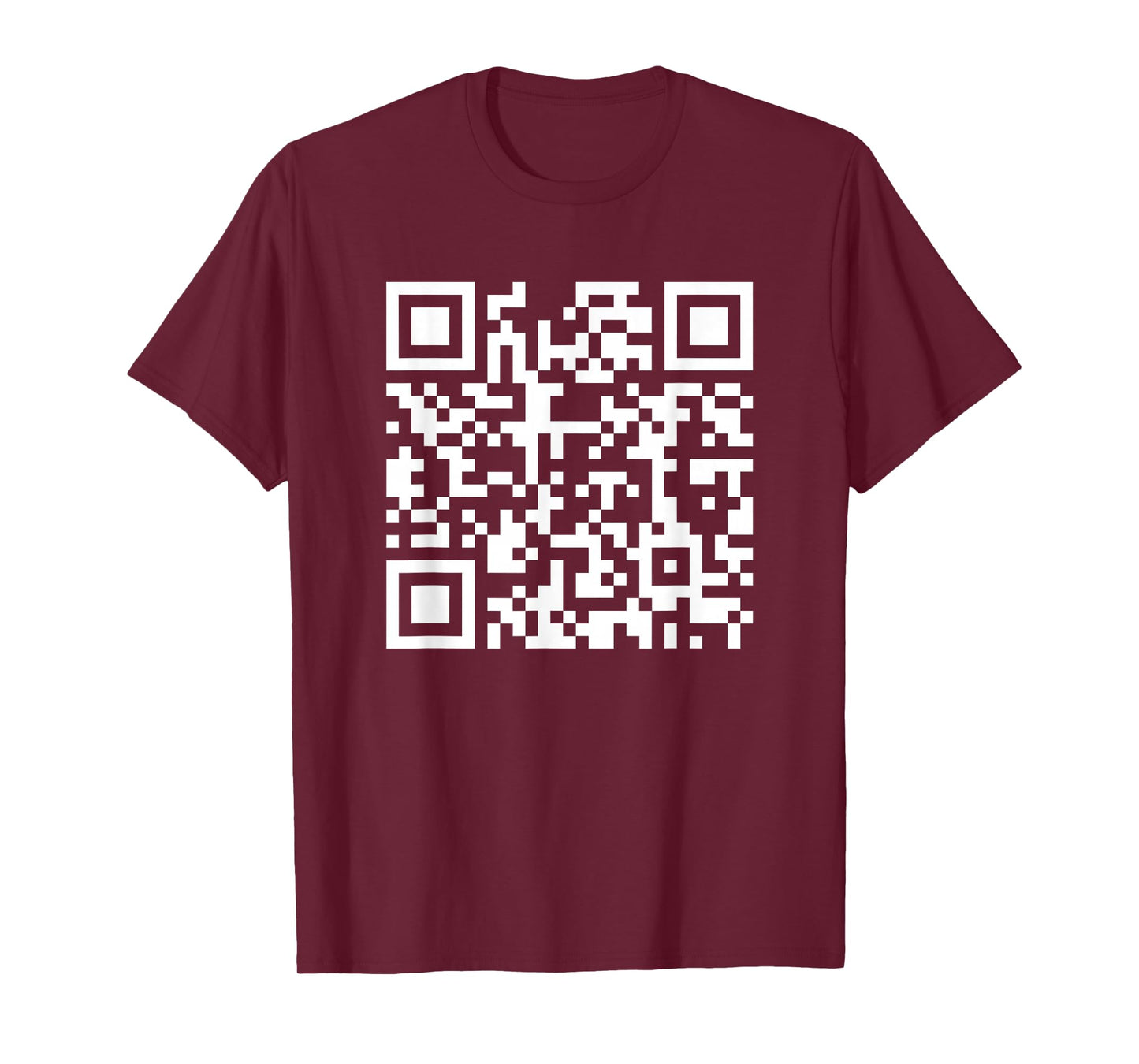 Funny QR Don't Be A Little Btch Code Saying Quote Men Women T-Shirt