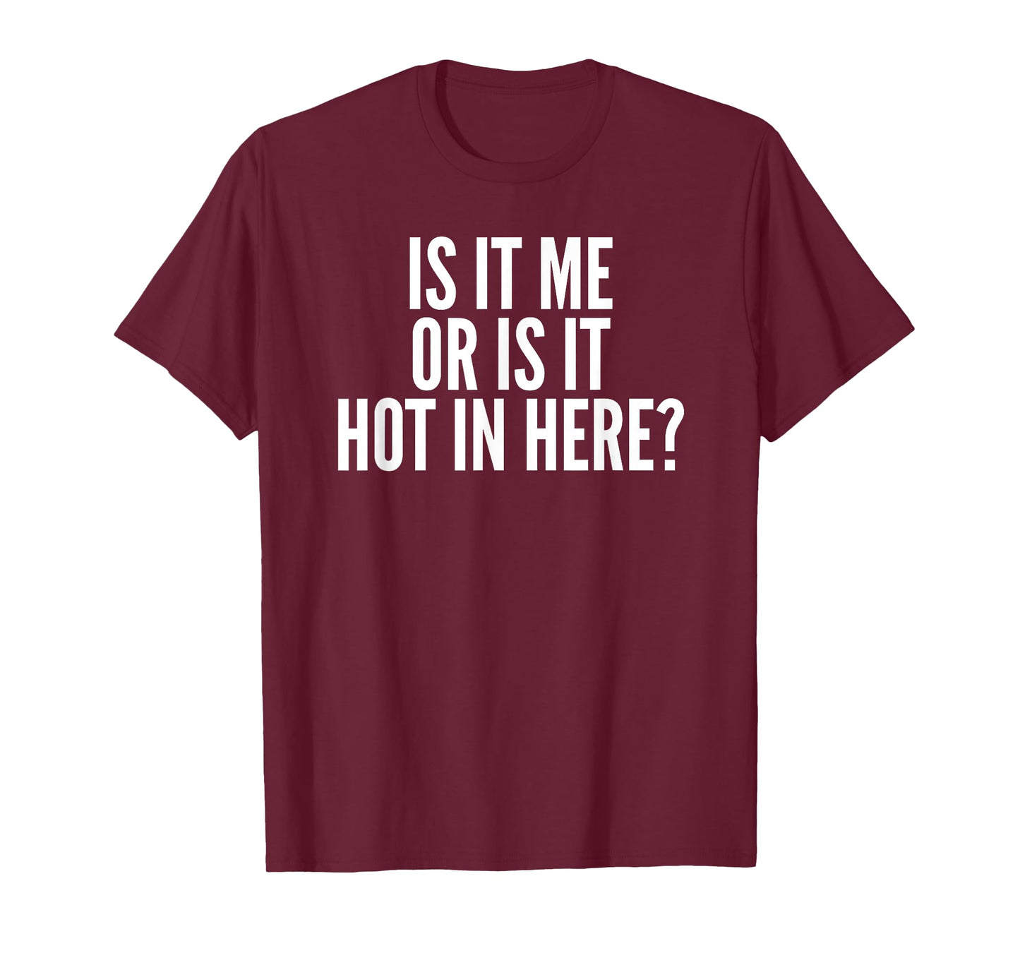 Tennessee Merchant Is It Me Or Is It Hot In Here? T-Shirt, Small, Black