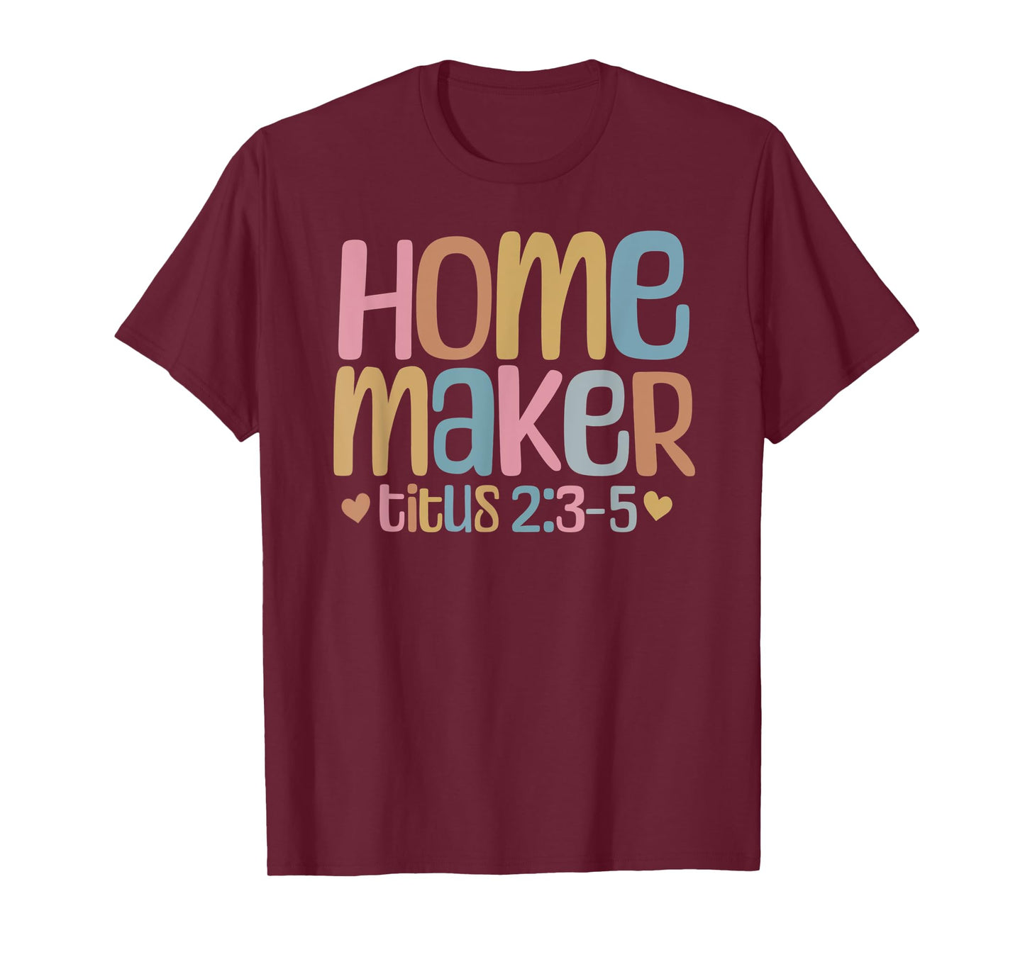 Retro Homemaker Christian Wife Vintage SAHM Stay At Home Mom T-Shirt
