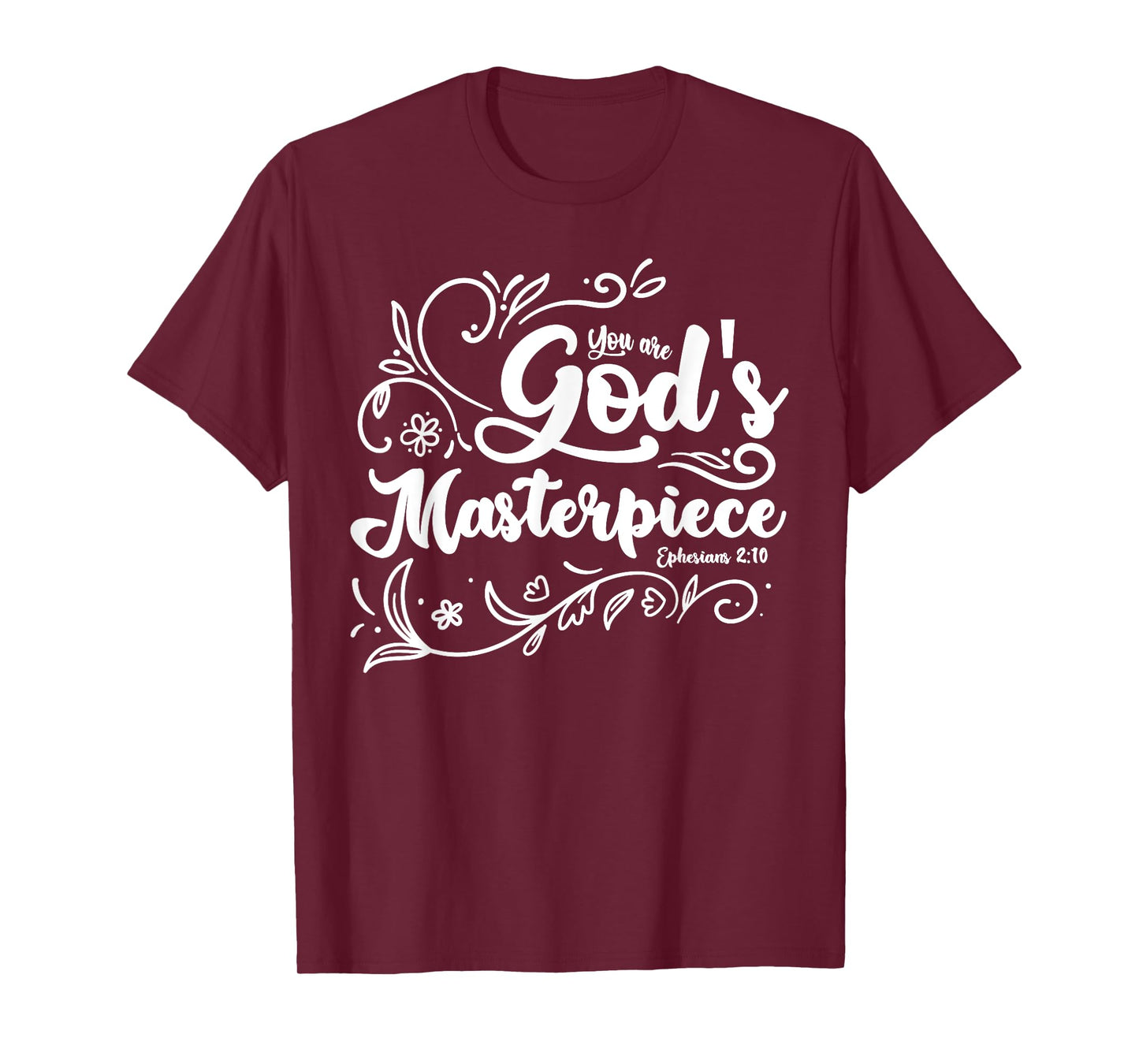 Religious you are a god masterpiece prayer clothes bible T-Shirt