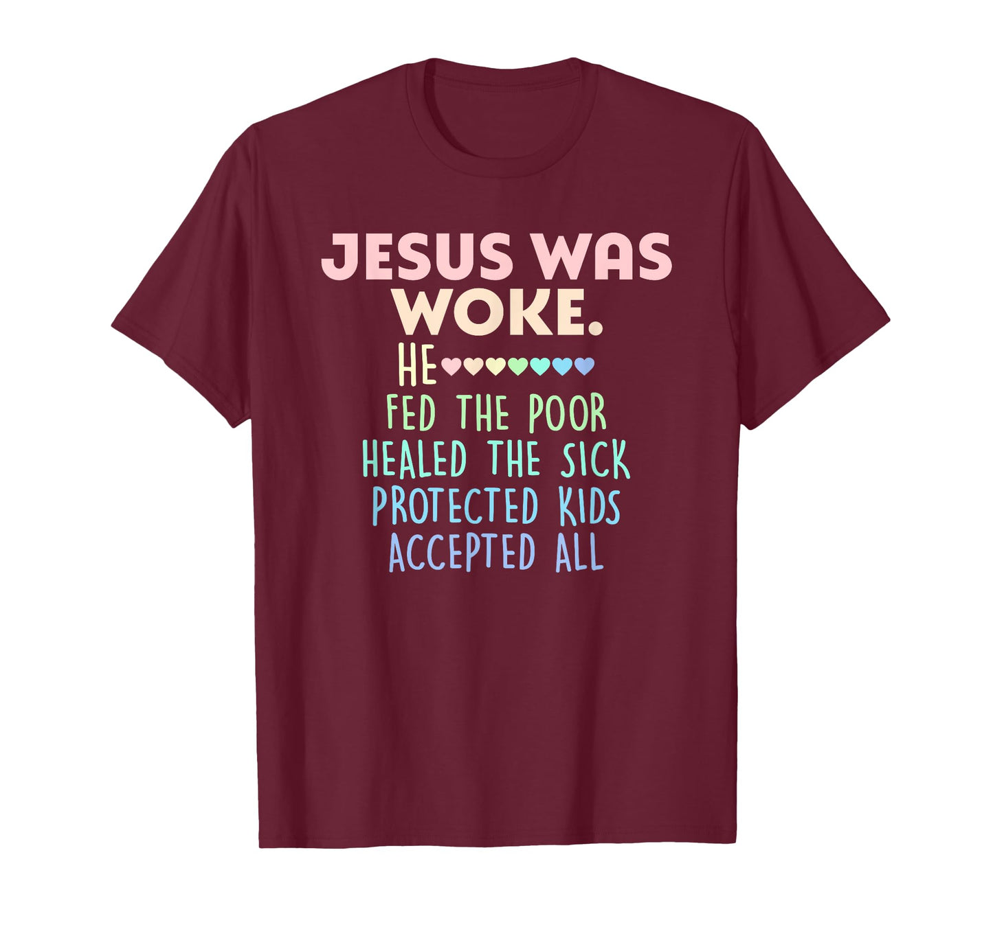 Je-sus Was Woke. He Fed The Poor Healed Design T-Shirt