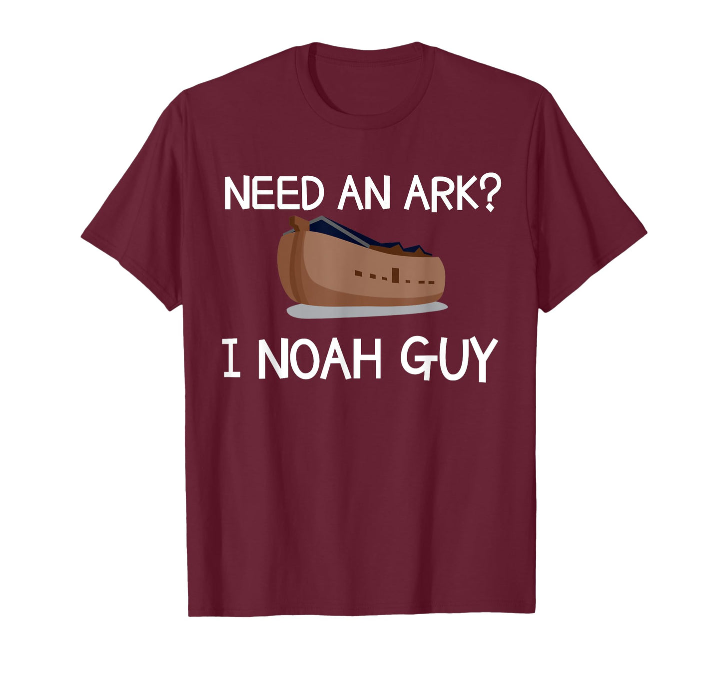 Need An Ark? I Noah Guy Funny Christian Pun T Shirt T-Shirt