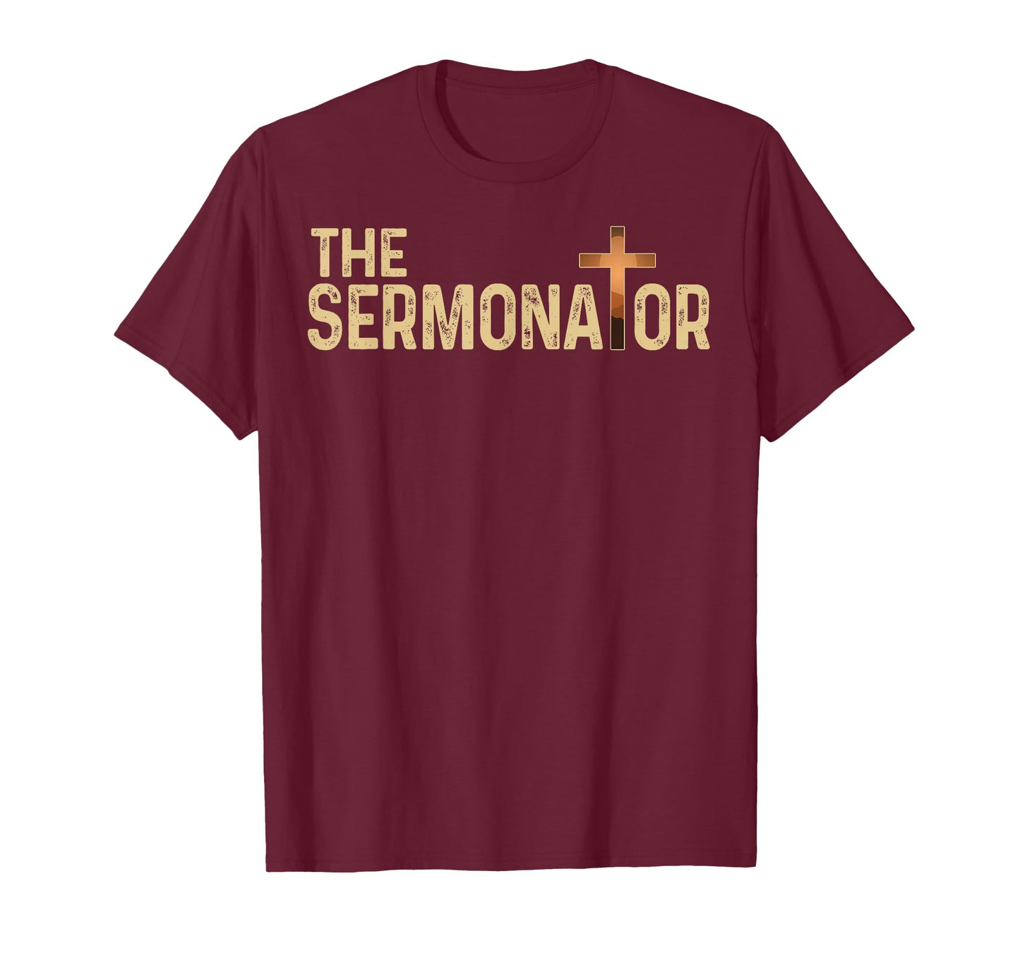 The Sermonator Pastor Christian Parish Clergy Apparel Tee T-Shirt