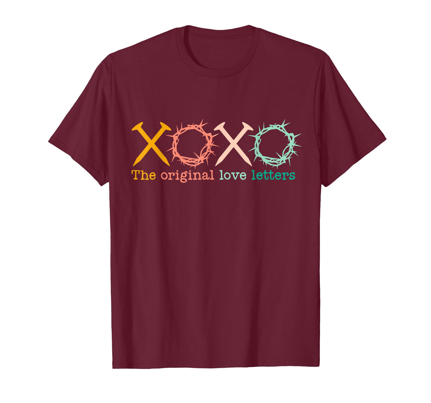 XOXO The Original Love Letters, Christian Pastel, Easter Day T-Shirt