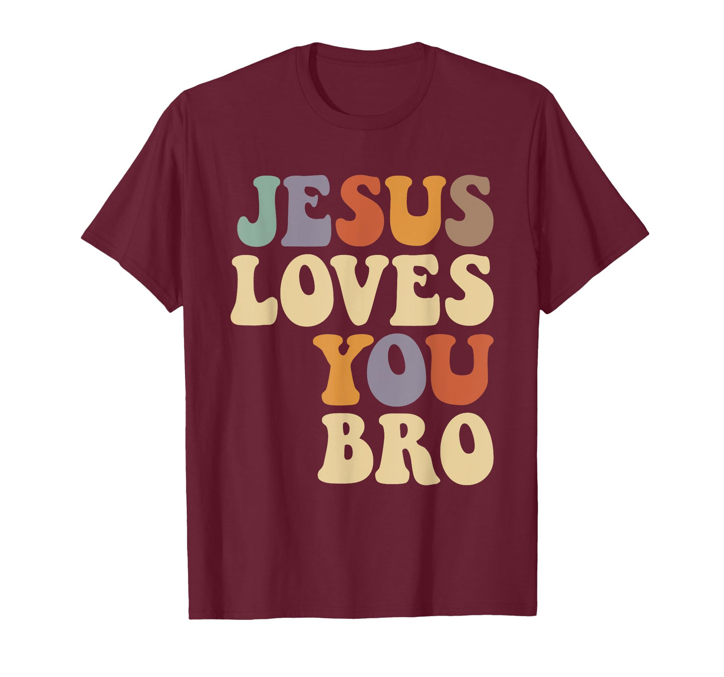 Jesus Loves You Bro Spiritual Brotherhood T-Shirt