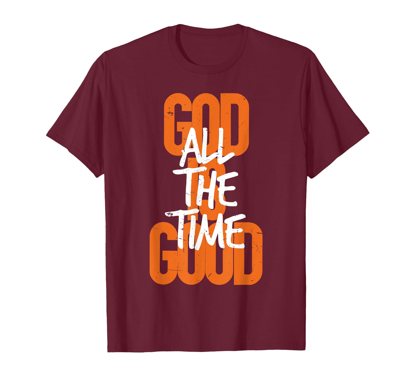 God is Good All The Time Jesus Christian Thanksgiving Autumn T-Shirt