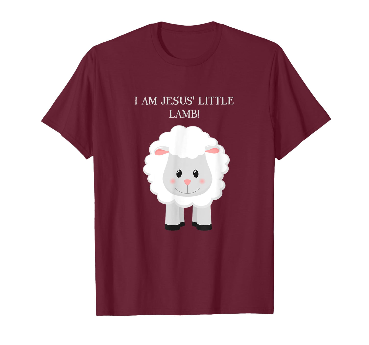 I Am Jesus' Little Lamb T-shirt with sheep T-Shirt
