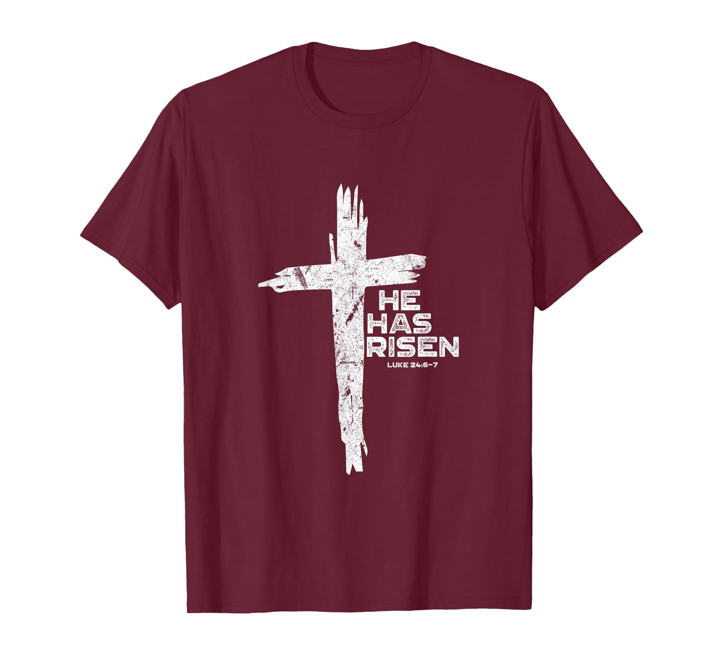 Happy Easter Jesus He Has Risen Religious Christian T-Shirt