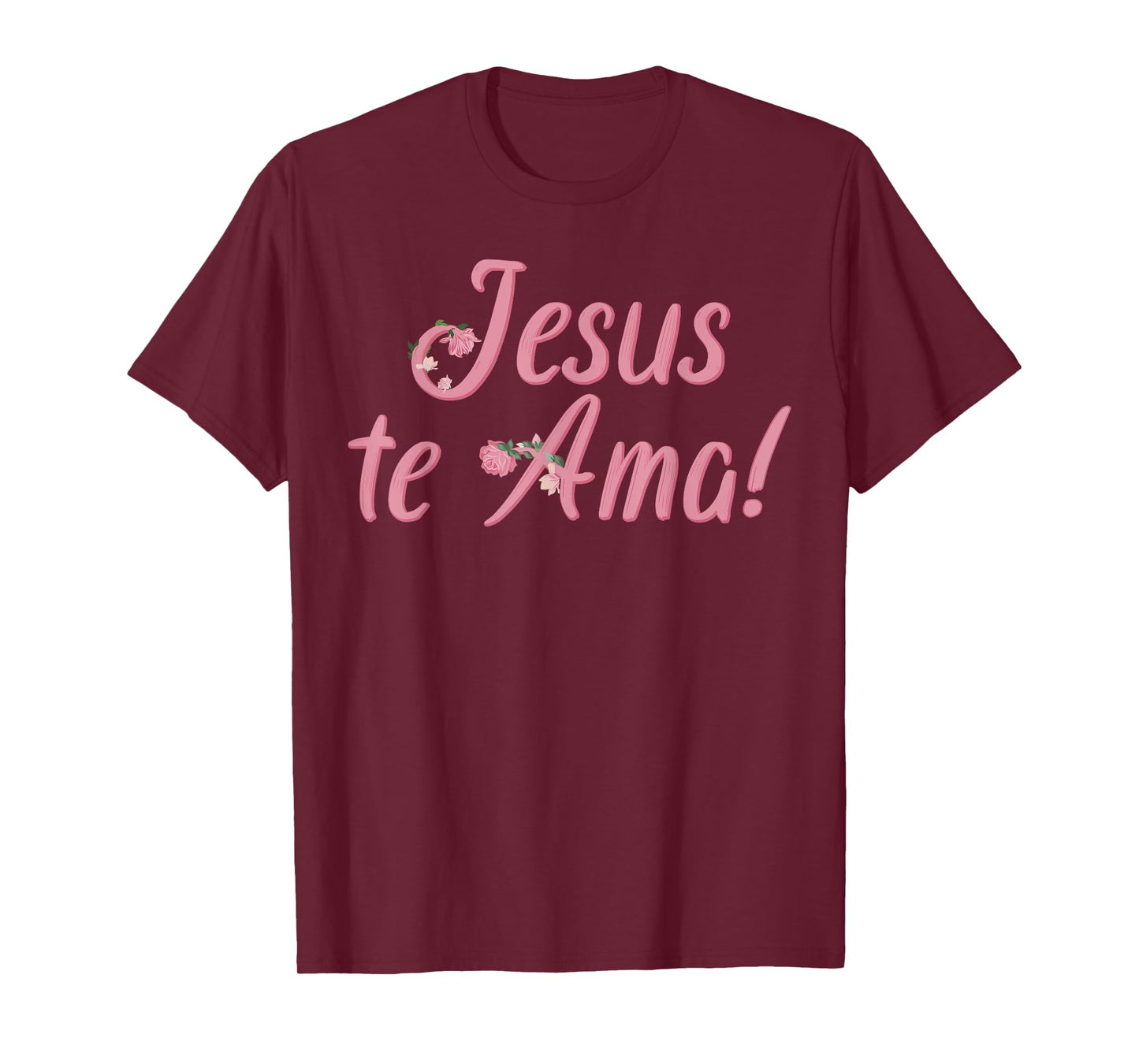 Camisetas Cristianas en espanol Frases Biblia Jesus Te Ama T-Shirt